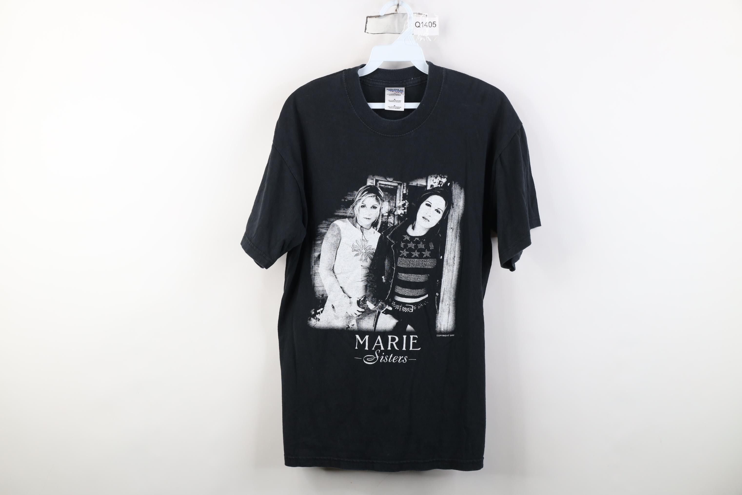 Vintage Vintage Y2K 2002 Country Music Marie Sisters Band T-Shirt Size M / US 6-8 / IT 42-44 - 1 Thumbnail