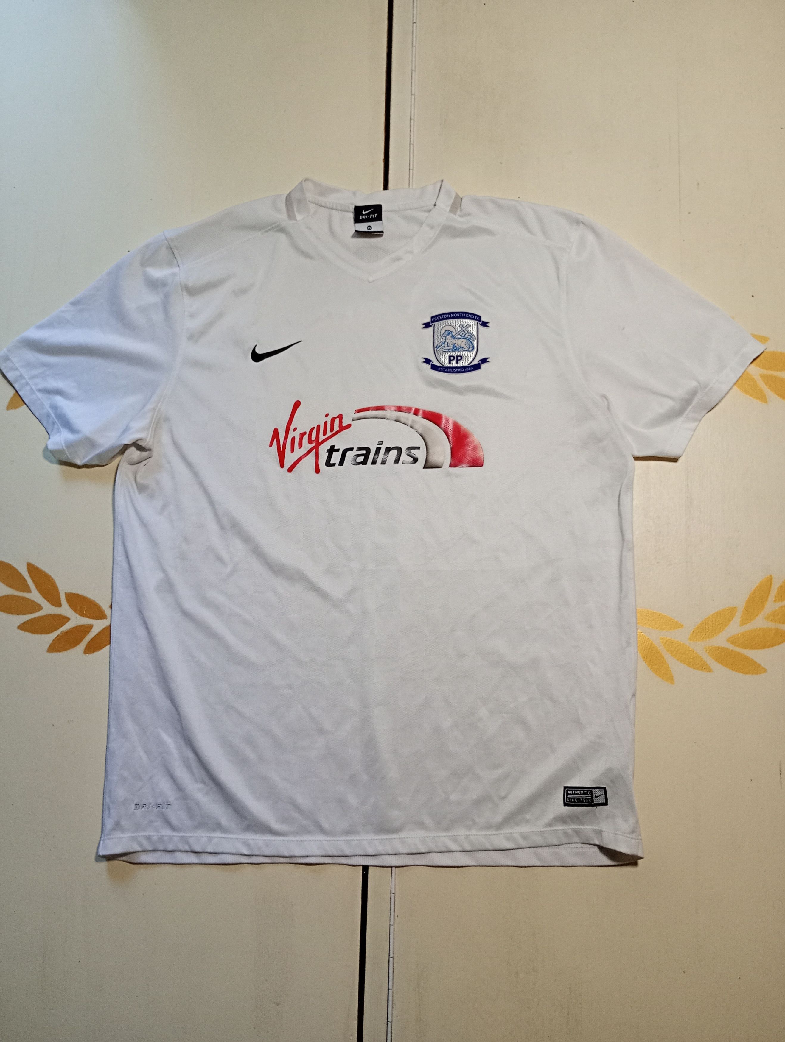 Nike Nike Preston North End FC Home Jersey 2015-2016 Size US XL / EU 56 / 4 - 2 Thumbnail