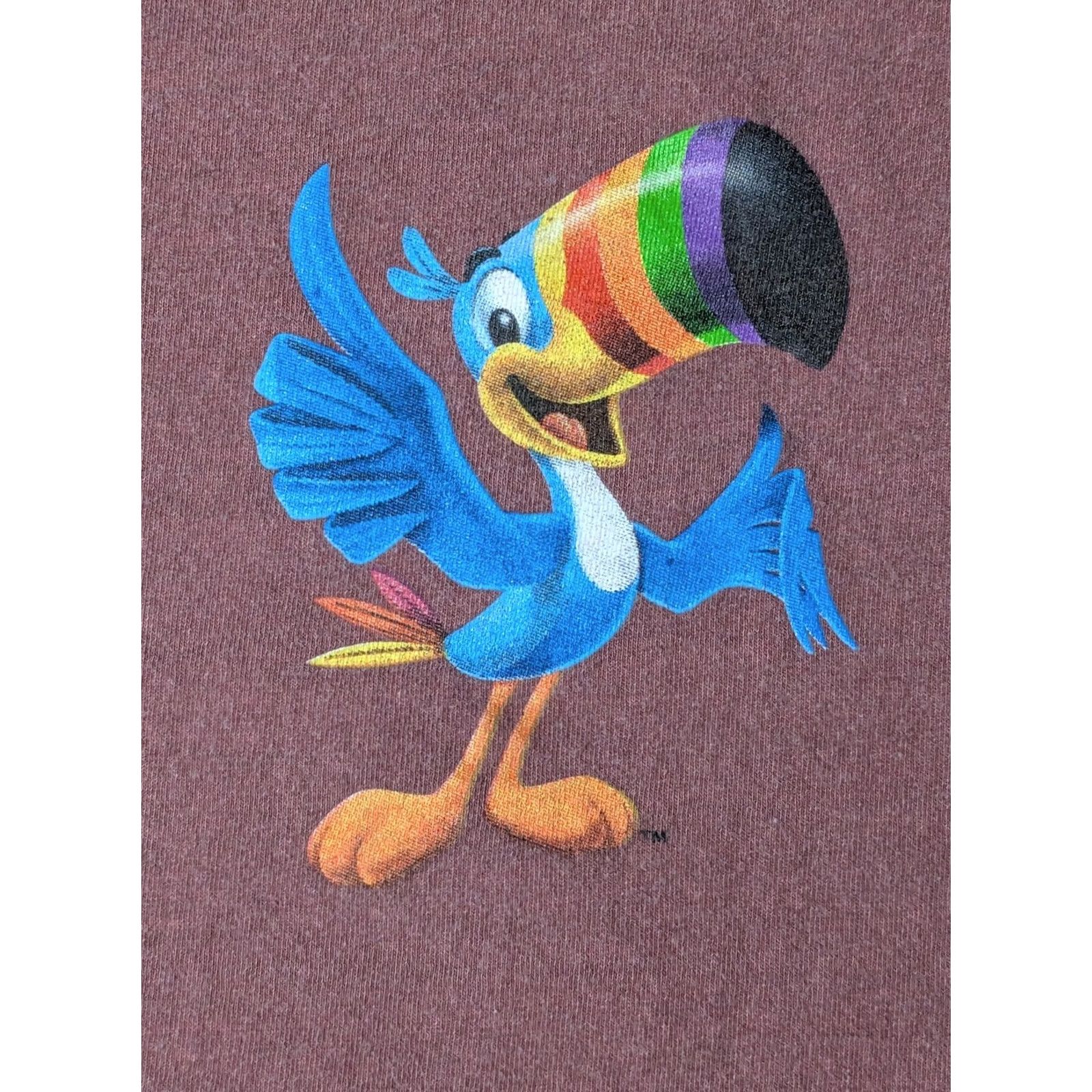 Vintage Kellogg's FROOT LOOPS Toucan Sam Start Your Day Right - Men Medium T-Shirt Size US M / EU 48-50 / 2 - 4 Thumbnail