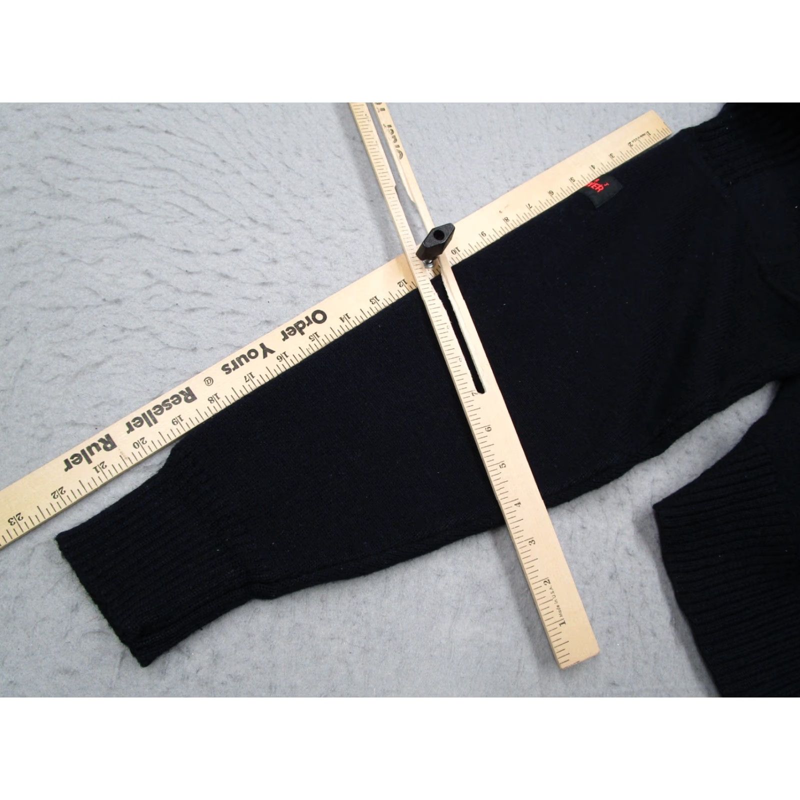Obermeyer VINTAGE Obermeyer Sweater Men Large Blue Stef an Wool Blend 1/4 Zip Pullover Ski 80s 90s Mens Shirt/Top Furrow? Size US L / EU 52-54 / 3 - 7 Thumbnail
