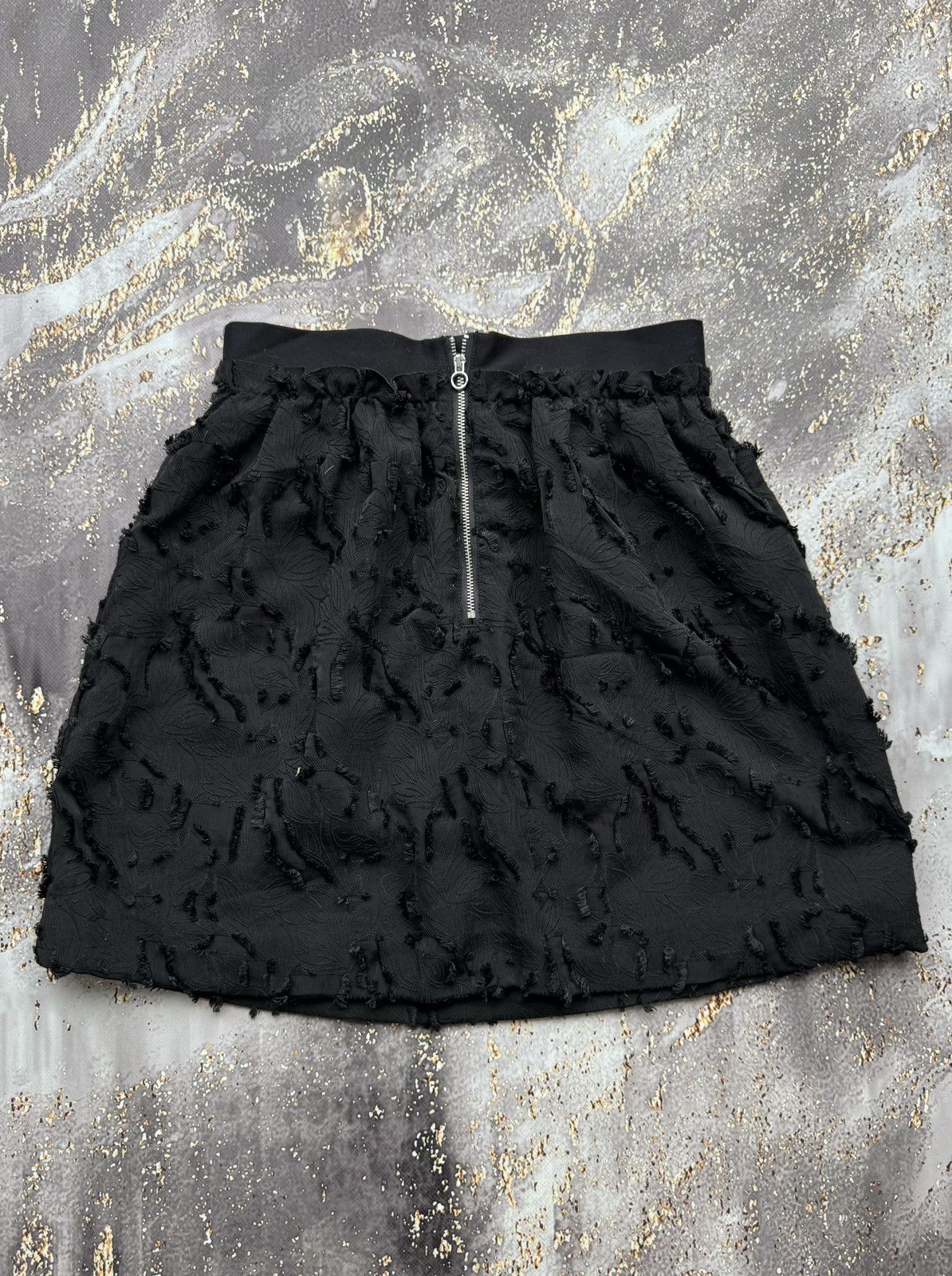 Other Vintage Mini Skirt Size 25" / US 0 / IT 36 - 4 Thumbnail