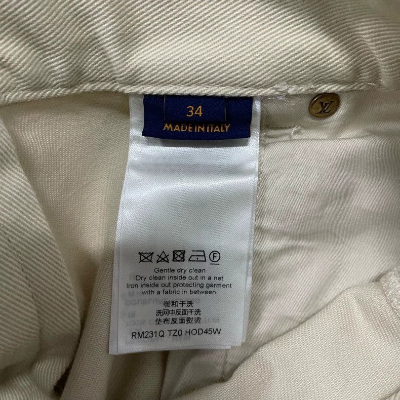 Louis Vuitton Louis Vuitton Anaglyph Collage Logging Pants 2503-Nextarrow Size US 34 / EU 50 - 3 Thumbnail