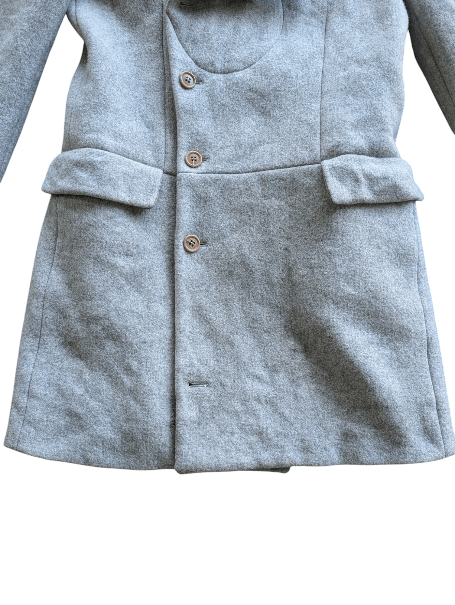 Alexander McQueen 90's Vintage Alexander McQueen Lano Wool Men’s Long Jacket Size US M / EU 48-50 / 2 - 3 Thumbnail