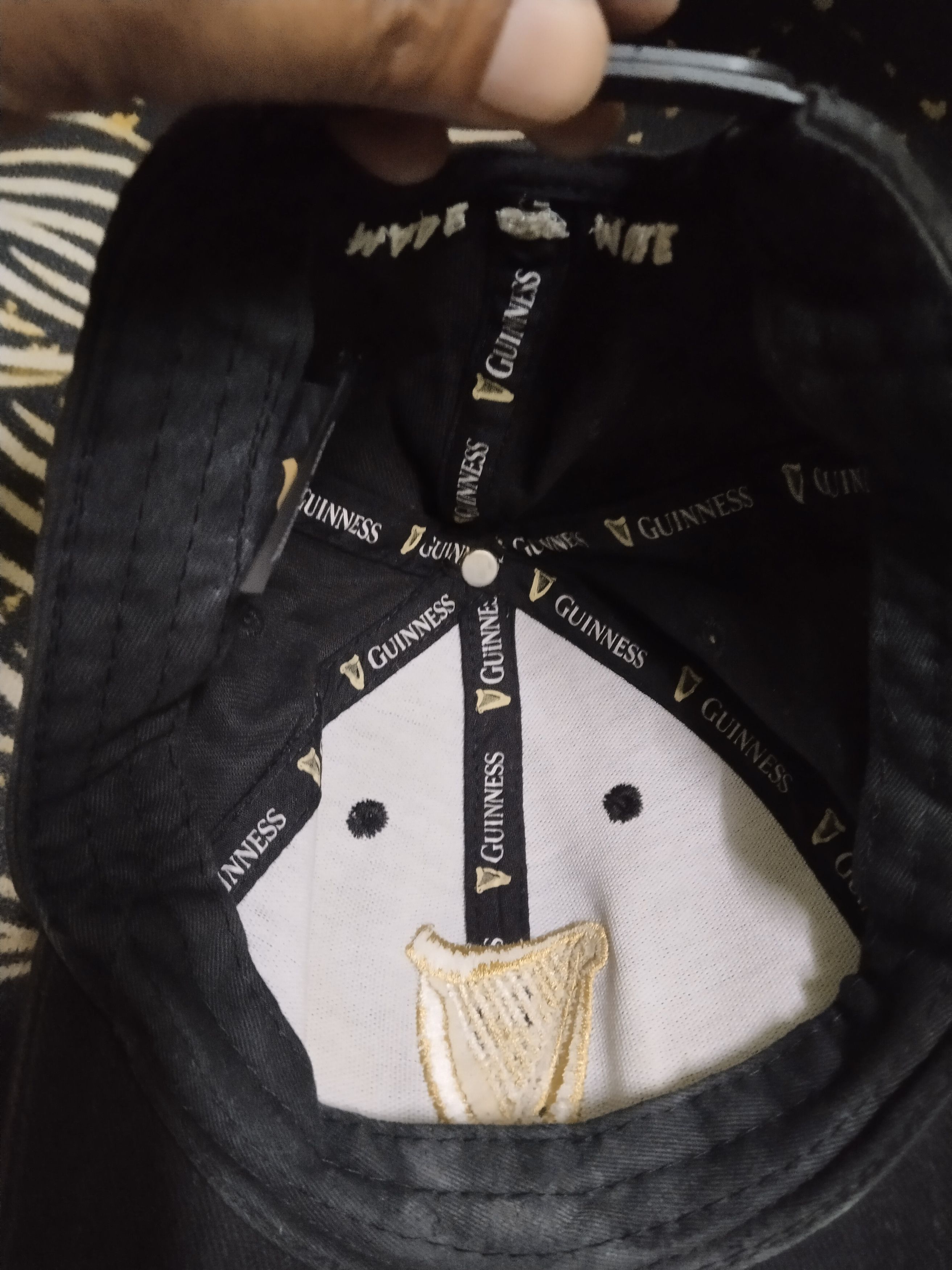 The Unbranded Brand GUINNESS BEER CAP ADJUSTABLE SNAPBACK Size ONE SIZE - 5 Thumbnail