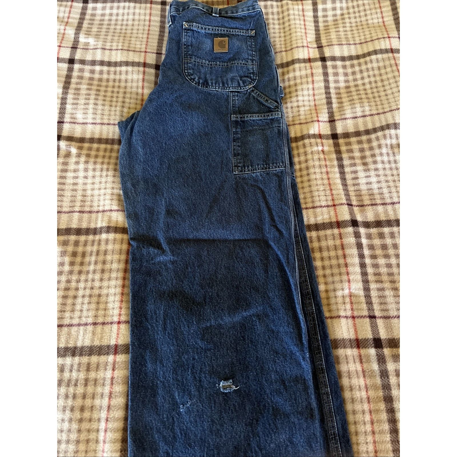 Carhartt Carhartt Men’s Jeans Men 34x35 Dungaree fit blue Denim Pants Size US 34 / EU 50 - 12 Thumbnail