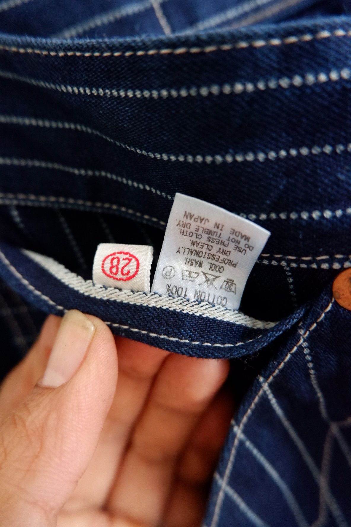 Pherrow's Vtg Pherrows Lot 333 Wabash Indigo Pants Size US 28 / EU 44 - 10 Thumbnail