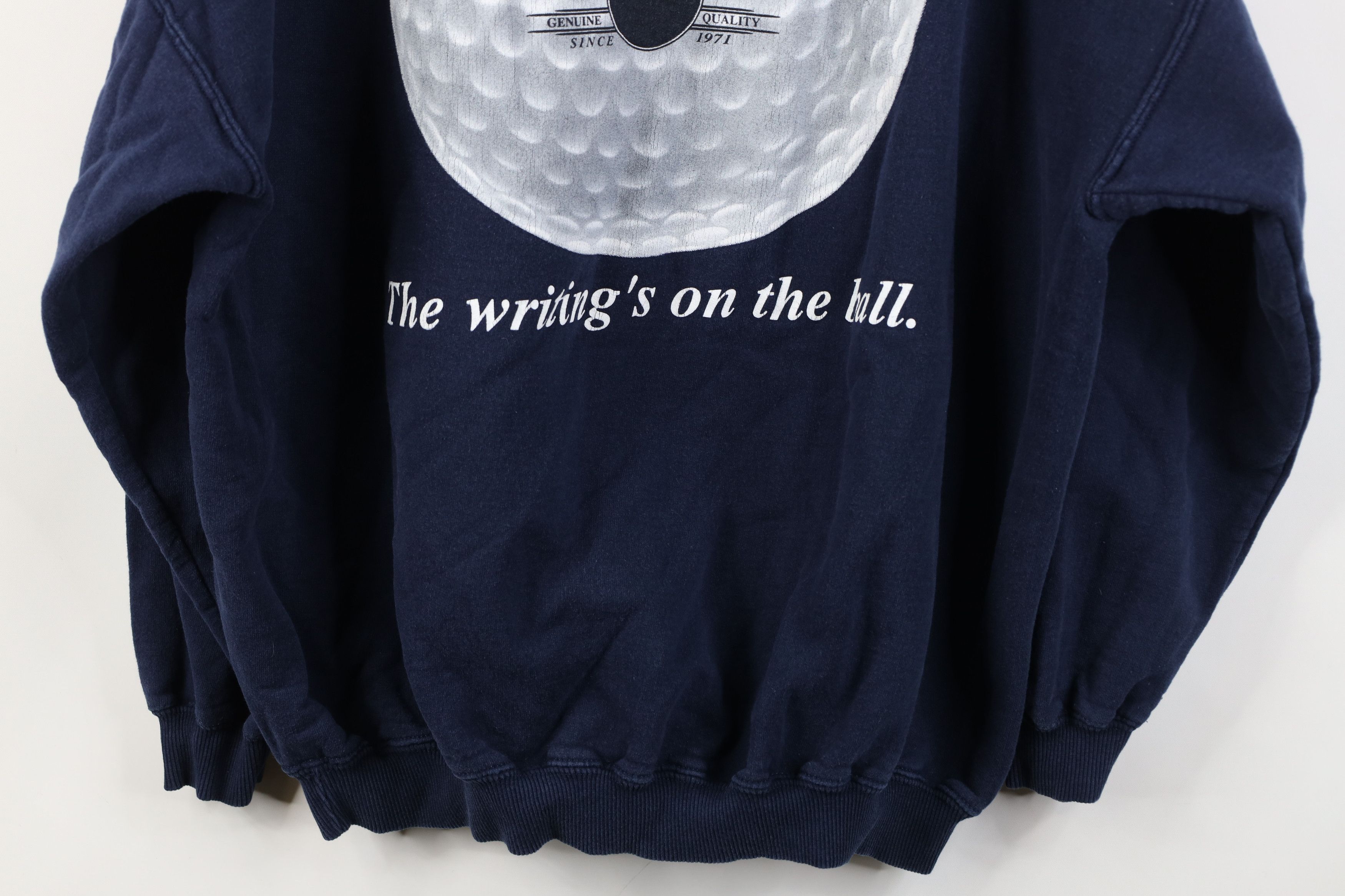 Disney Vintage 90s Y2K Disney Spell Out Golf Golfing Sweatshirt Size US XXL / EU 58 / 5 - 14 Thumbnail