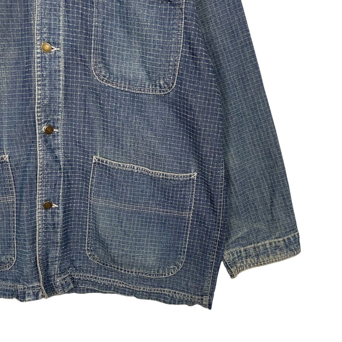 Japanese Brand Japanese Brand Has Been Sashiko Denim Jacket Size US L / EU 52-54 / 3 - 4 Thumbnail