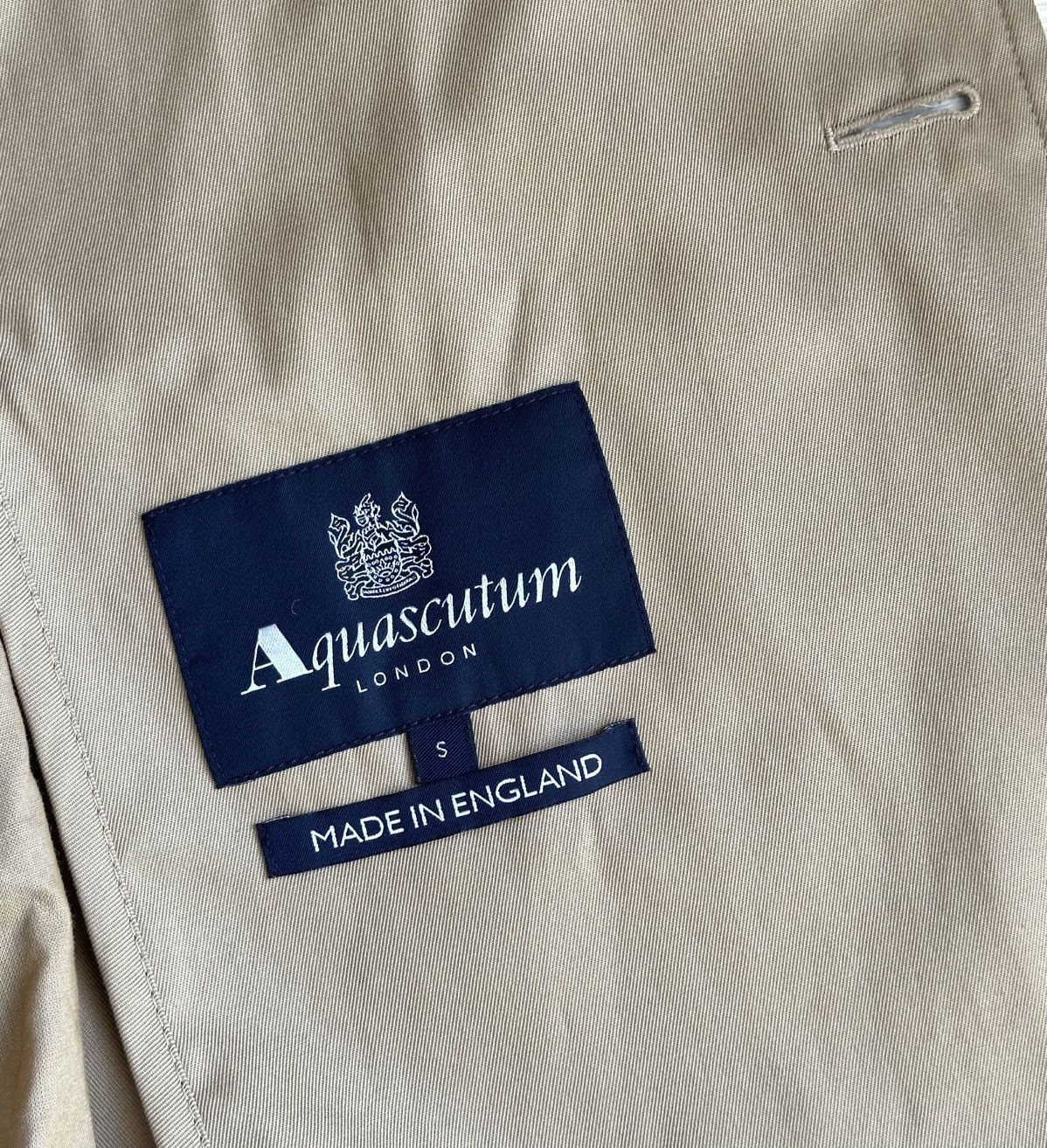 Aquascutum Aquascutum London Double Breasted Trench Coat England Check Size US S / EU 44-46 / 1 - 14 Thumbnail
