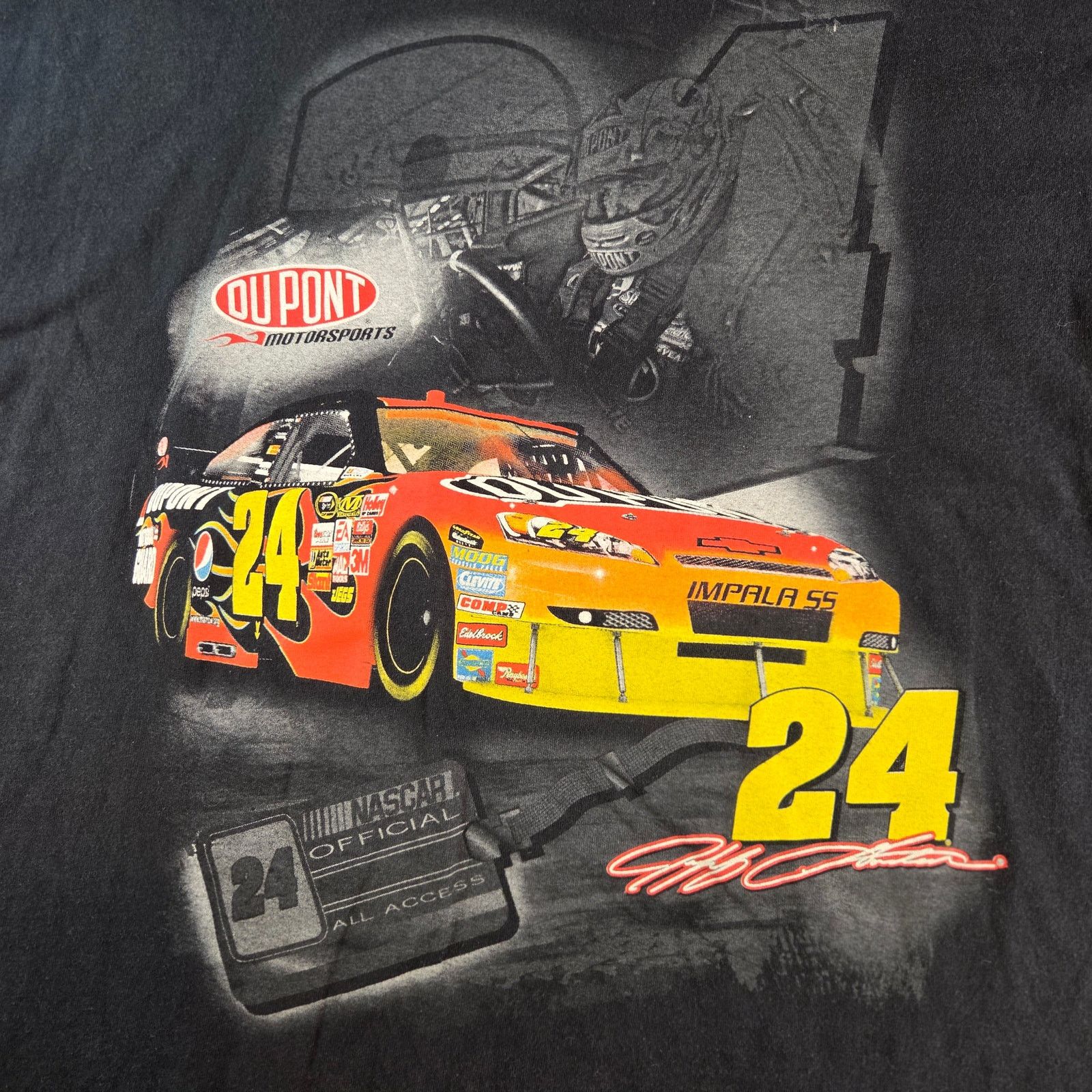 Vintage Jeff Gordon #24 NASCAR DuPont Tee XL Size US XL / EU 56 / 4 - 2 Thumbnail