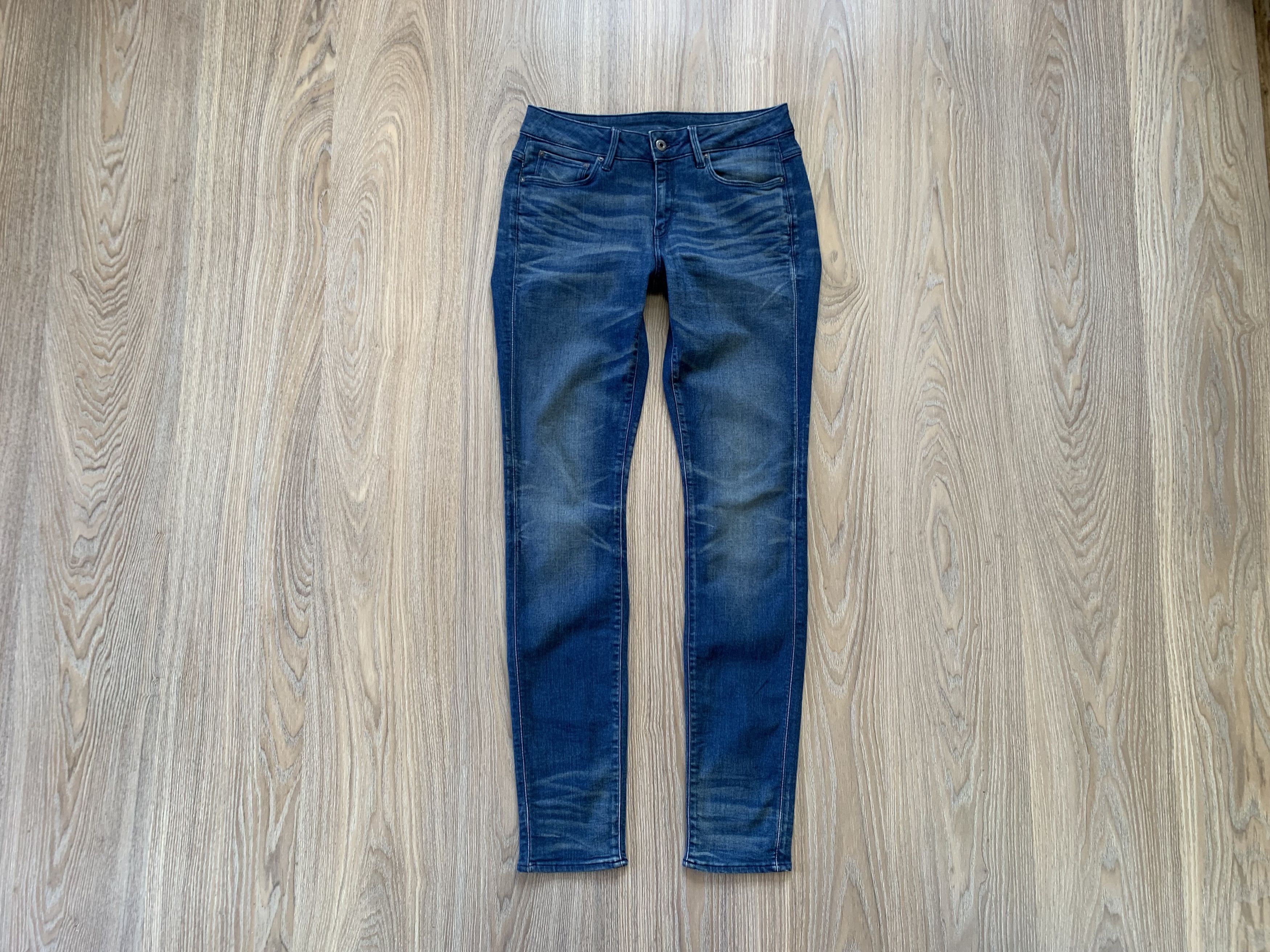 Denime × G-Star G-Star Raw 3301 Contour High Skinny Jeans Size 30" / US 8 / IT 44 - 8 Thumbnail