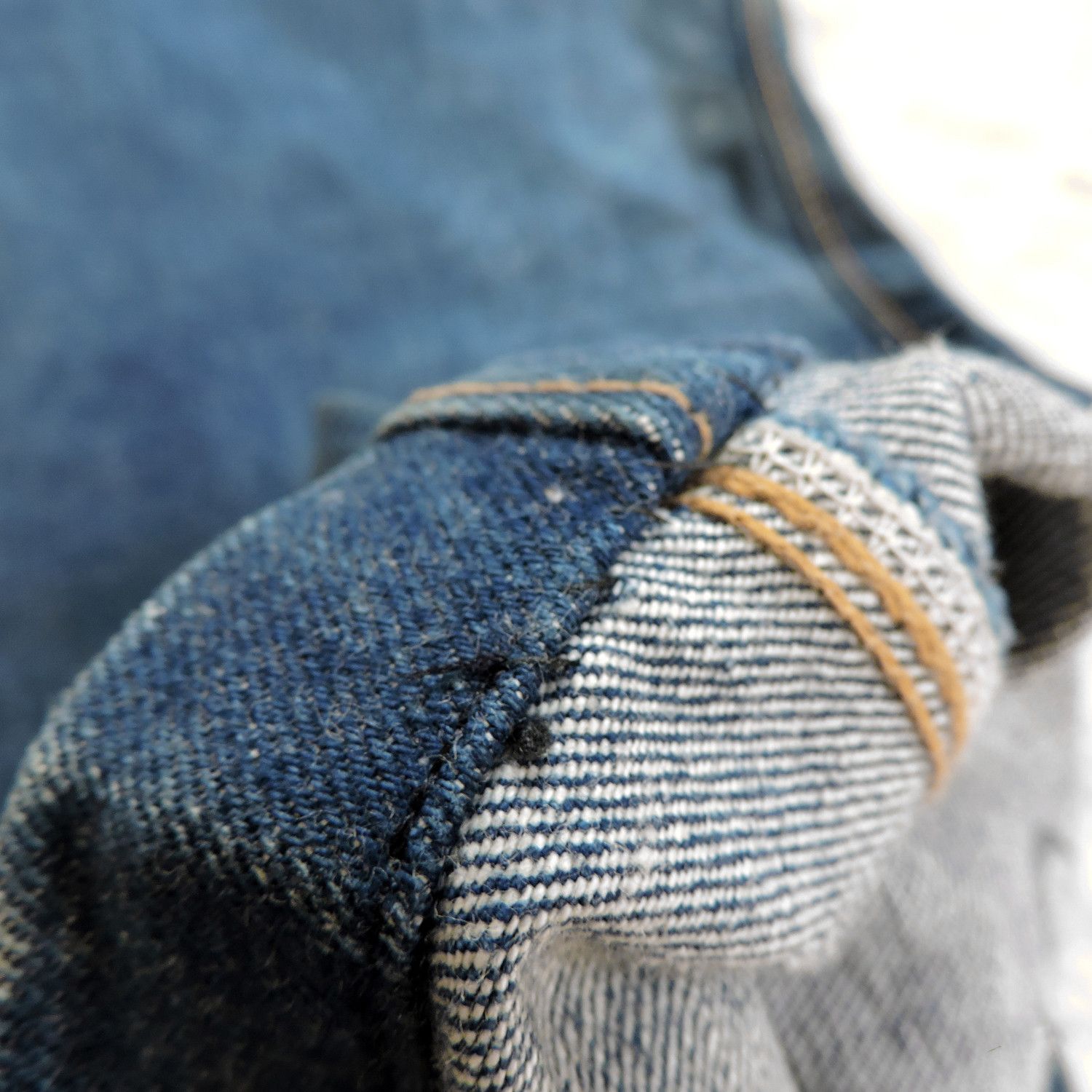 Japanese Brand CANTON X-WEST SAILOR LOT 1251T DENIM LONG PANTS Size US 31 - 15 Thumbnail