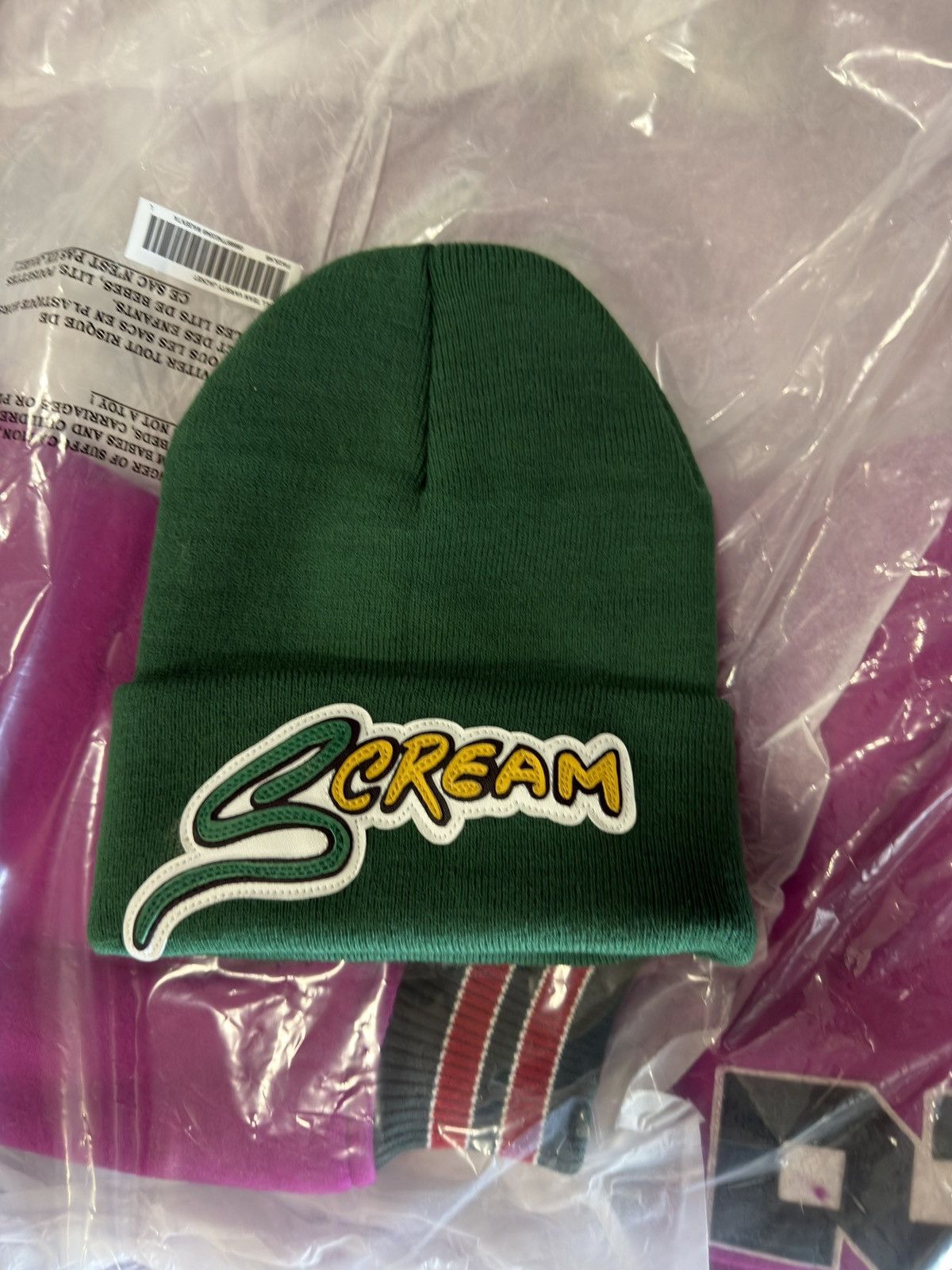 Matty Boy Matty Boy ANTI PROMO Scream Green Beanie NEW Size ONE SIZE - 1 Thumbnail