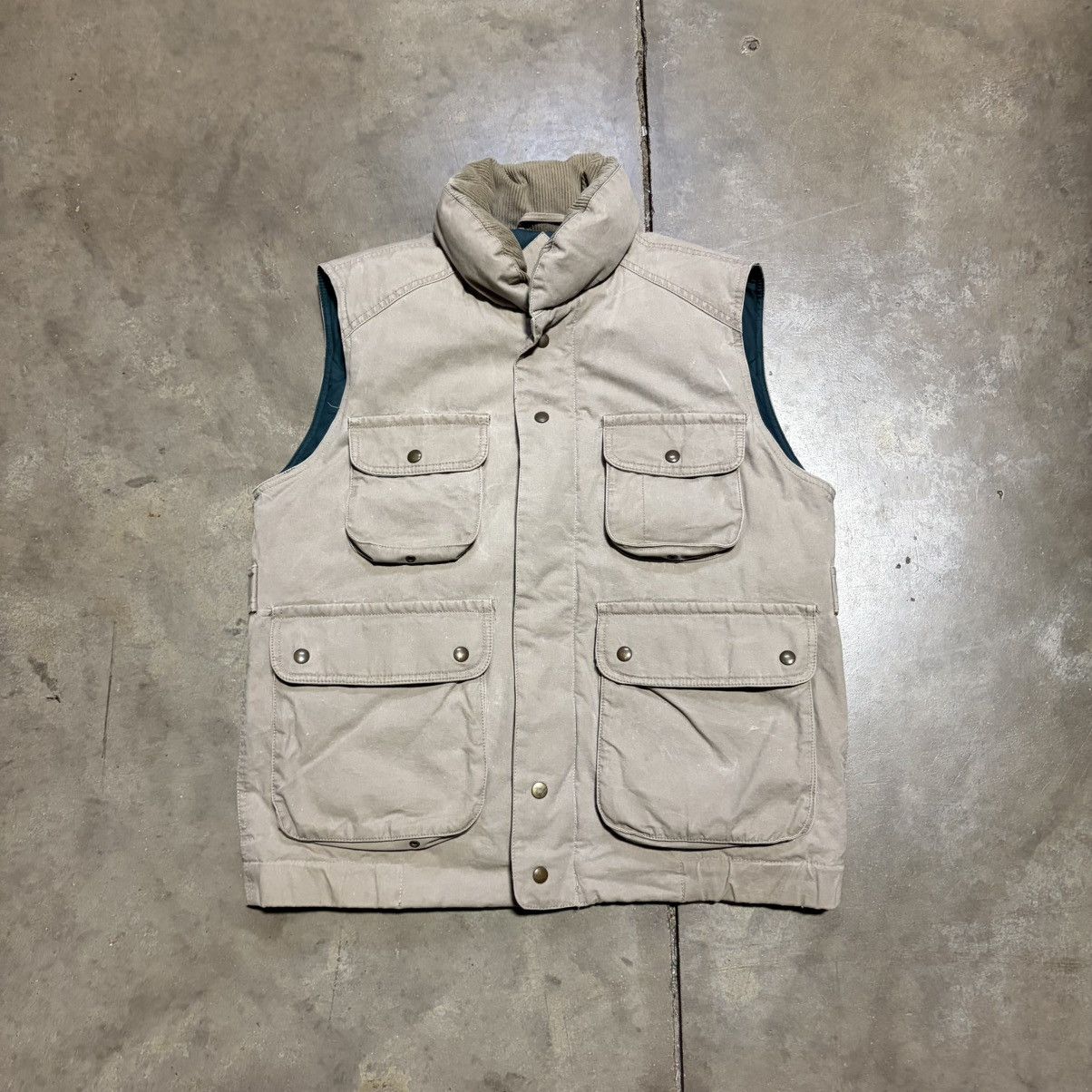 Eddie Bauer Vintage Eddie Bauer Utility Vest Down Filled Cargo Outdoor Size US M / EU 48-50 / 2 - 1 Thumbnail