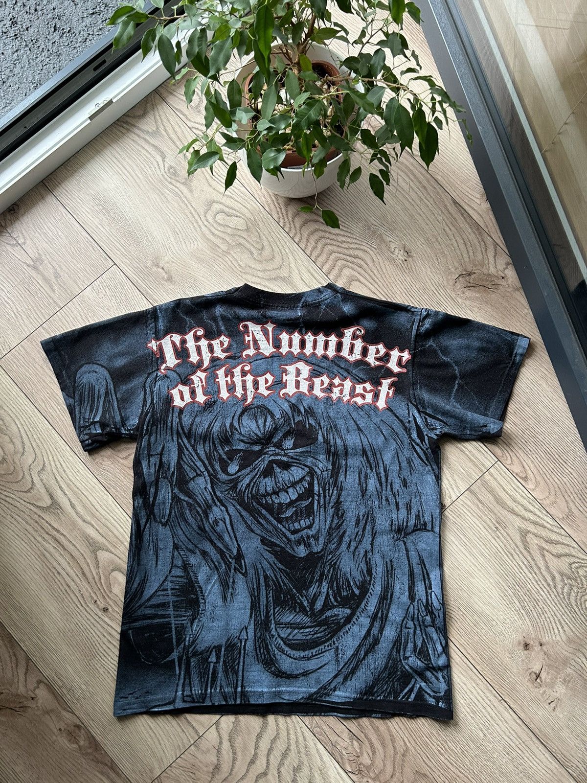 Band Tees × Iron Maiden Vintage Iron Maiden Troopers Amazing Tee Rock Size US M / EU 48-50 / 2 - 5 Thumbnail