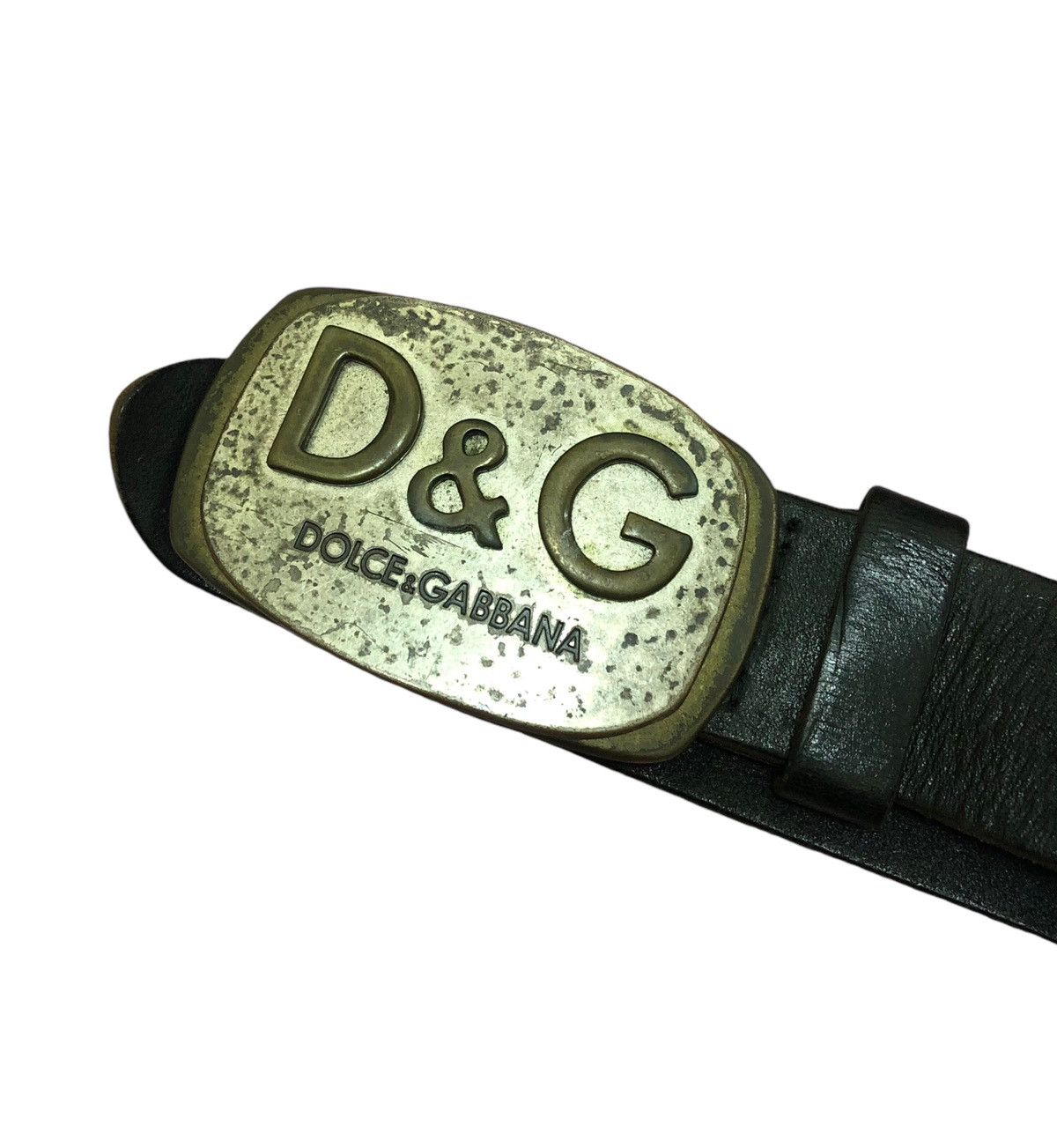 Dolce & Gabbana Vintage Dolce & Gabbana Genuine Leather Belt Made In Italy Size 36 - 4 Thumbnail