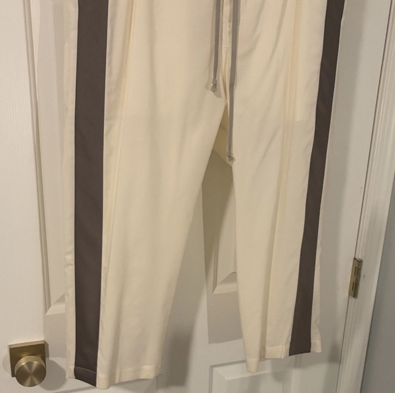 Rick Owens Rick Owens Fogachine Natural Cropped Drawstring Astaires Size US 36 / EU 52 - 3 Thumbnail