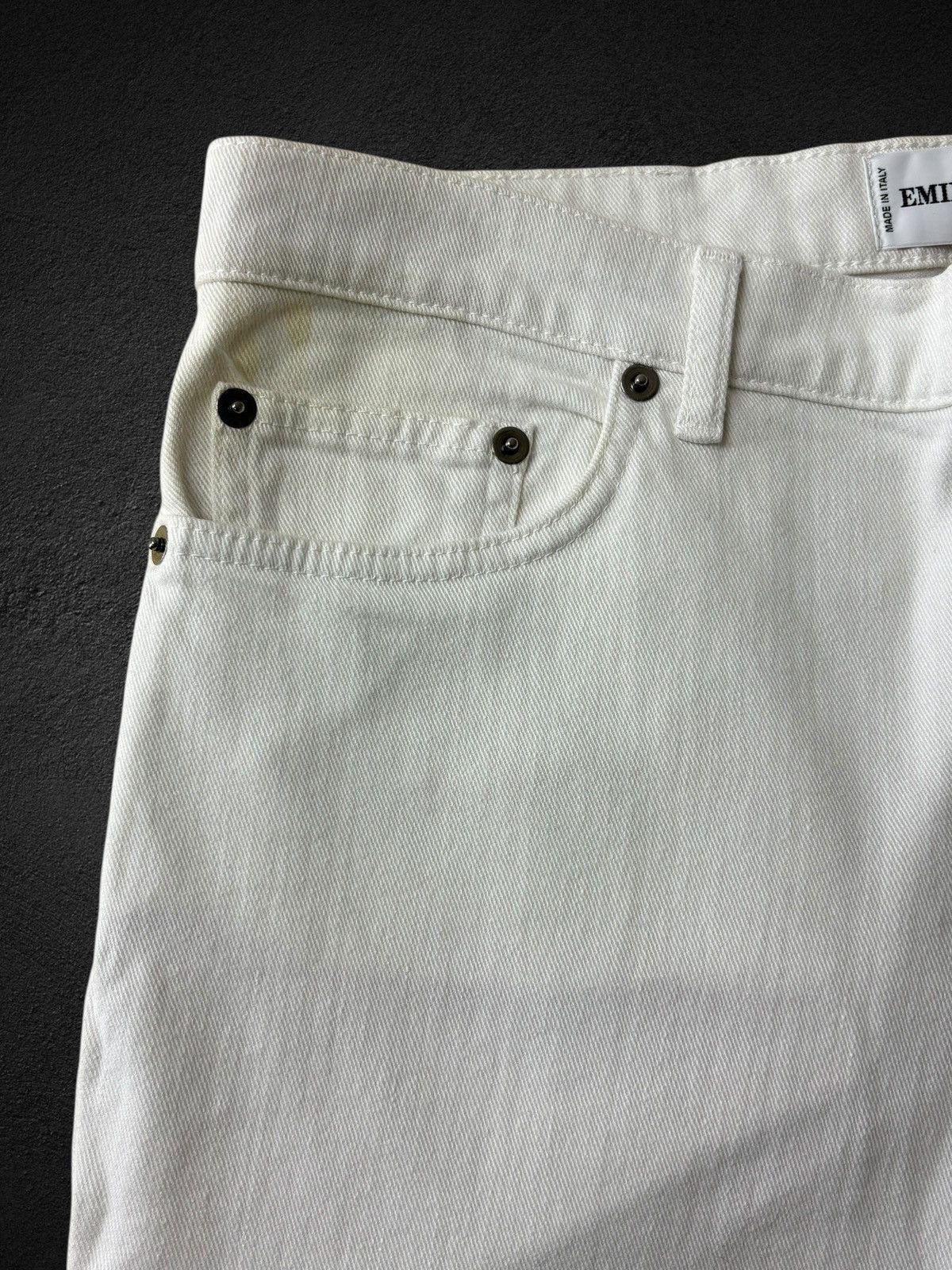 Emilio Pucci Emilio Pucci White Denim Jeans Pants Size 26" / US 2 / IT 38 - 7 Thumbnail