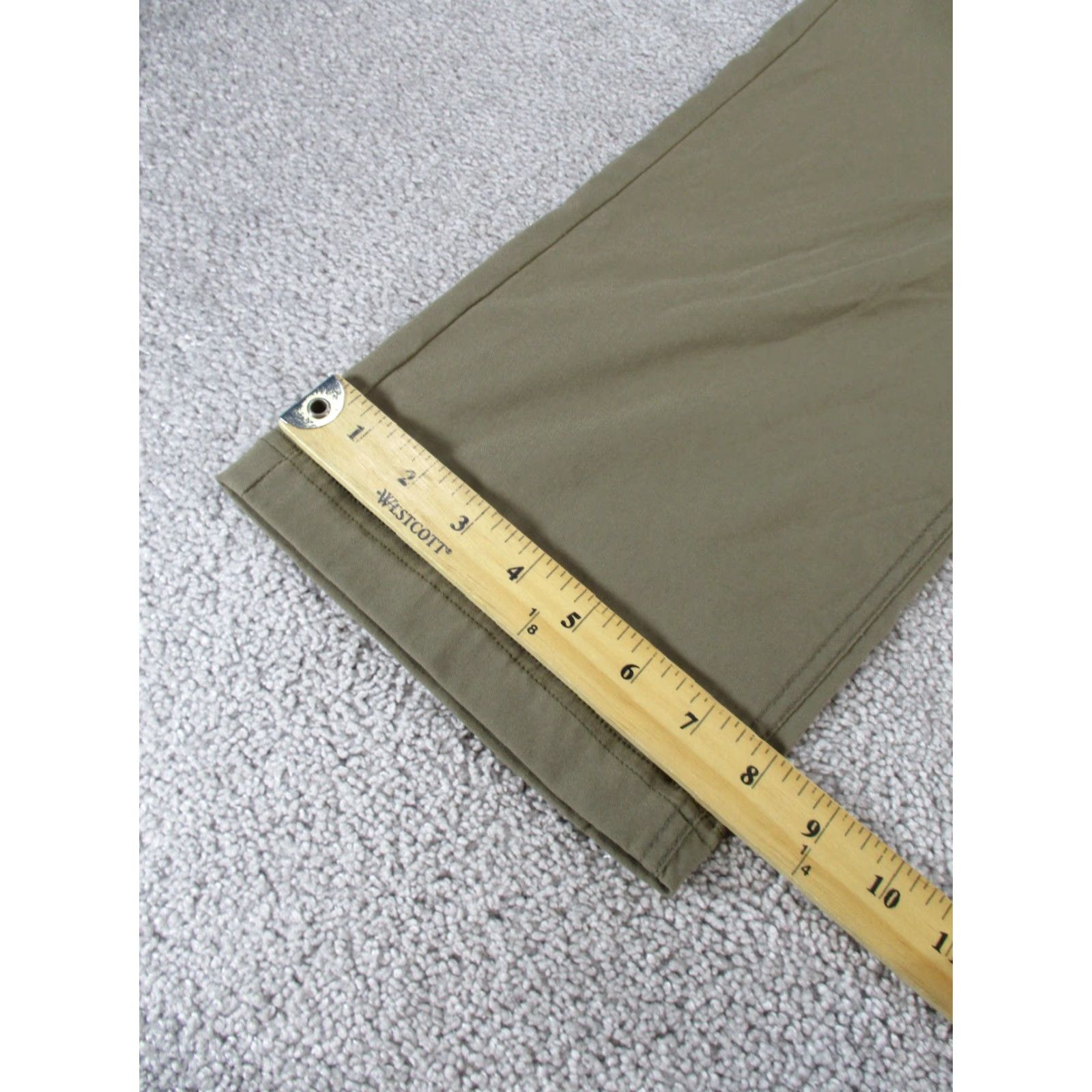 Prana Prana Pants Mens 32 Slim Fit 32X27 Brown Nylon Flat Front Knit Chino Logo Nature Sports 90s? (No, ensure no new info) Size US 32 / EU 48 - 5 Thumbnail