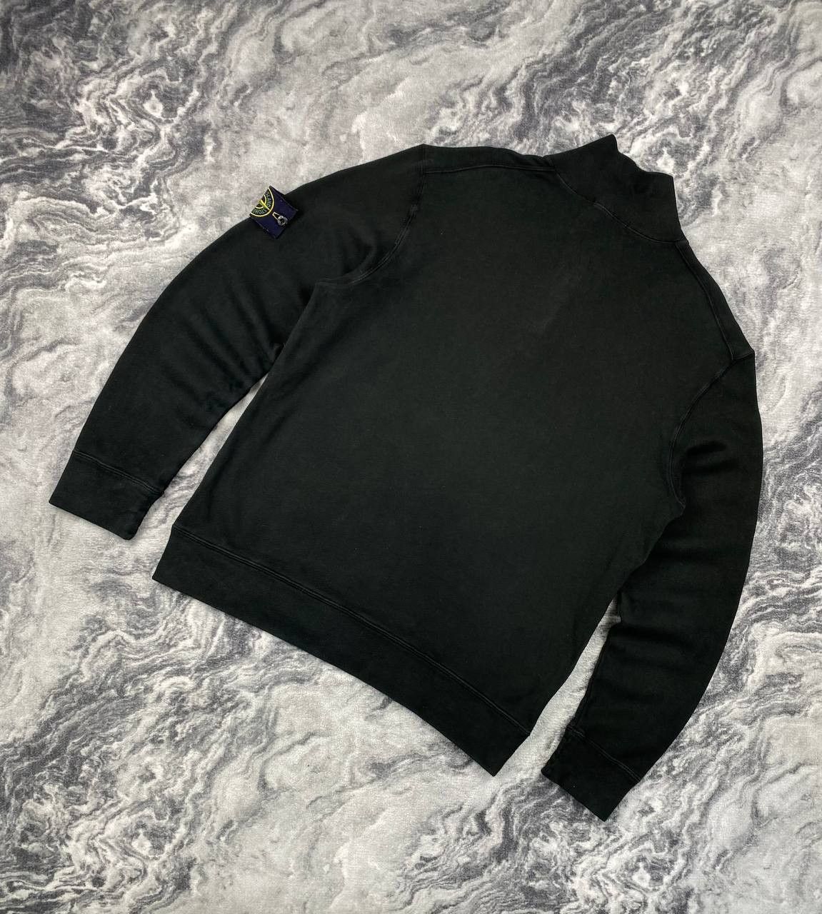 Stone Island Vintage Stone Island 1/4 Zip Half Button 2007 Sweatshirt Men Size US XL / EU 56 / 4 - 3 Thumbnail