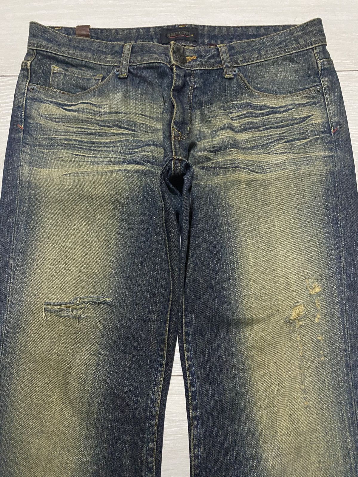 Japanese Brand japan Brand Sweet Camel Mud Wash Flare Woman Jeans Size US 32 / EU 48 - 3 Thumbnail