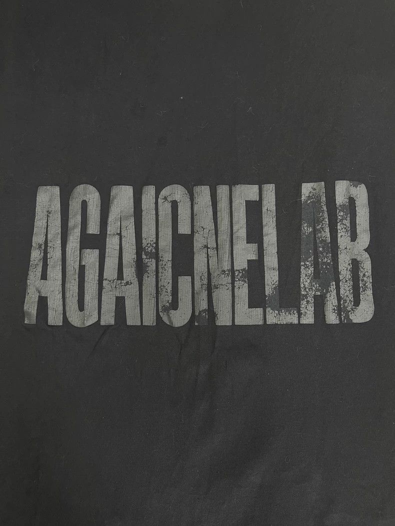Balenciaga Balenciaga Letter Print Crew Neck Short Sleeve Tee Size US XL / EU 56 / 4 - 3 Thumbnail