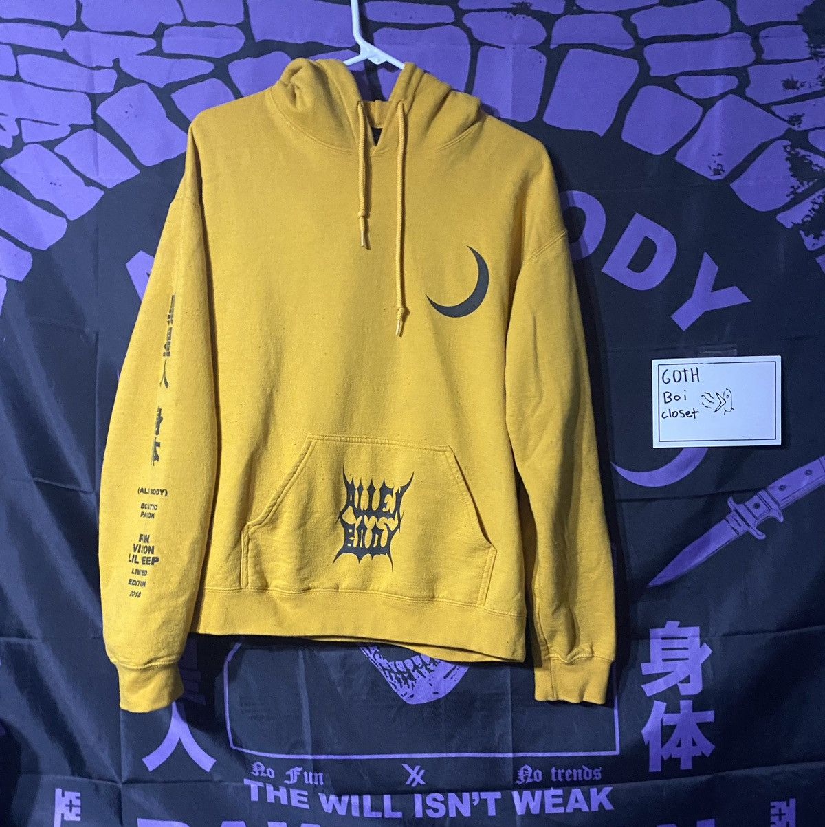 Lil Peep *2018* Lil Peep edition “Raw Vision” hoodie Size US M / EU 48-50 / 2 - 1 Thumbnail