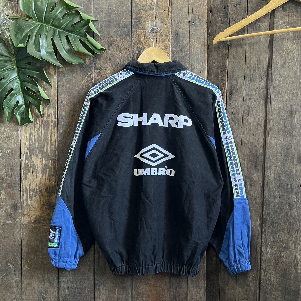 Vintage Manchester United 1994-95 Umbro Drill Top Sweater