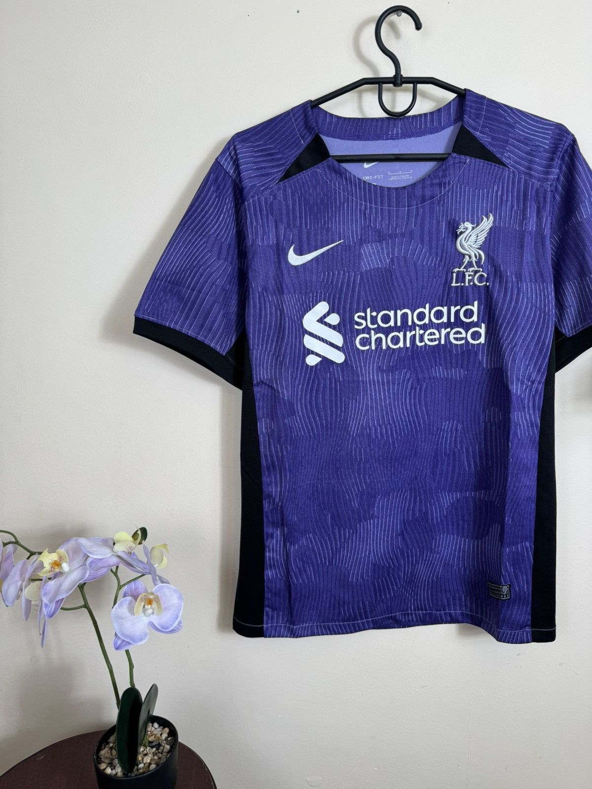 Nike Liverpool FC 2023/24 Nike Purple Third Team Shirt XL Men’s Size US M / EU 48-50 / 2 - 4 Thumbnail