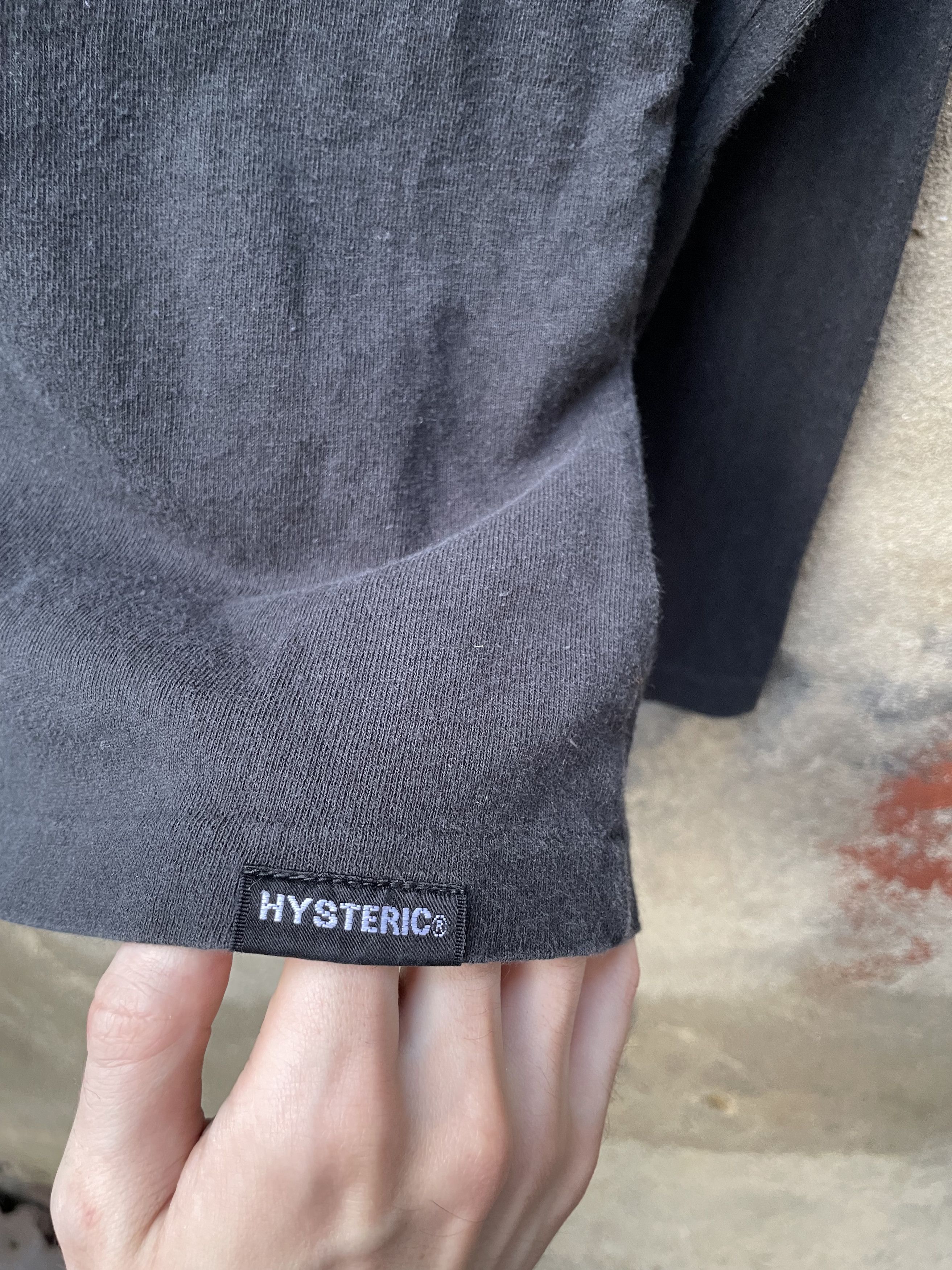 Hysteric Glamour × Yohji Yamamoto Hysteric Glamour Metal Madness Sund Faded Long Sleeve Size XS / US 0-2 / IT 36-38 - 4 Thumbnail