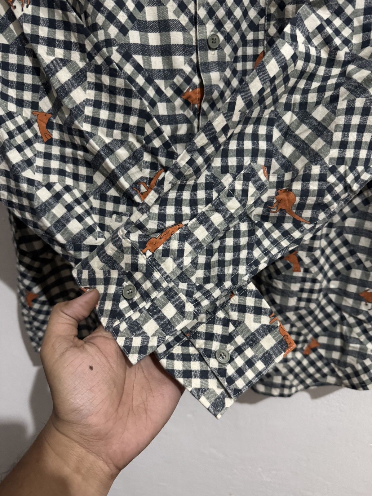 Ne-Net Ne-net issey miyake plaid shirt Size US M / EU 48-50 / 2 - 5 Thumbnail
