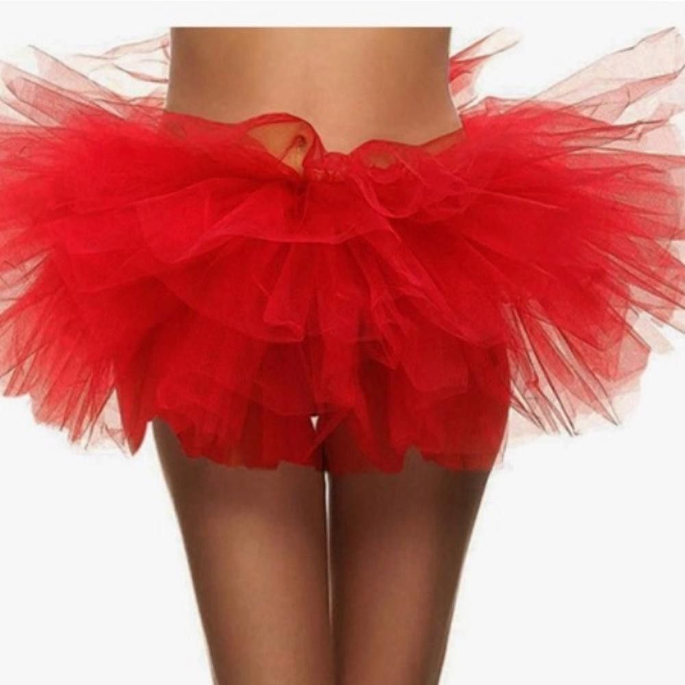 Designer Underwraps l Red Costume Tutu Size 30" / US 8 / IT 44 - 1 Thumbnail
