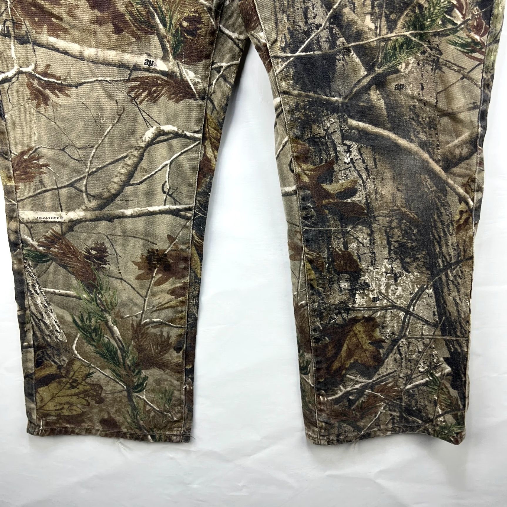 Realtree VINTAGE Realtree Camo Pants 36 XL Baggy Wide Leg Men Pants Green Carpenter 90s Mens Size US 36 / EU 52 - 3 Thumbnail