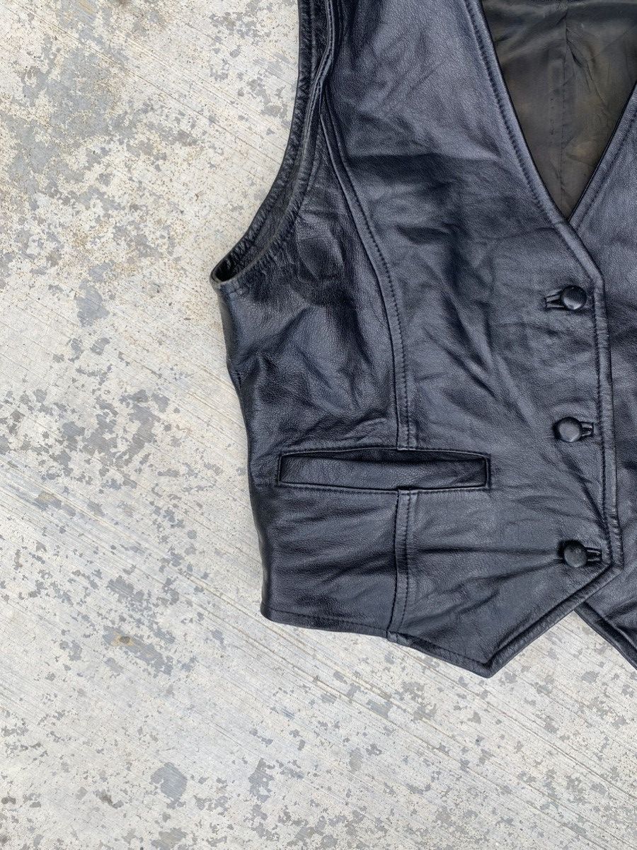 Leather Genuine leather waistcoat Size US XS / EU 42 / 0 - 4 Thumbnail