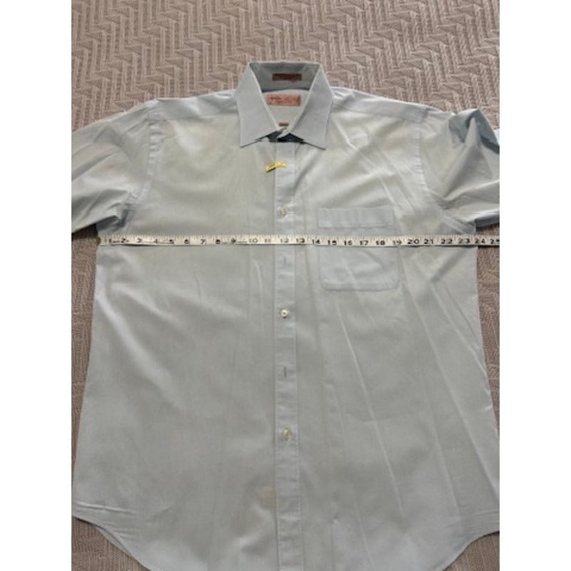 Henry Grethel Henry Grethel light blue regular fit button down size 16.5 Size US L / EU 52-54 / 3 - 5 Thumbnail