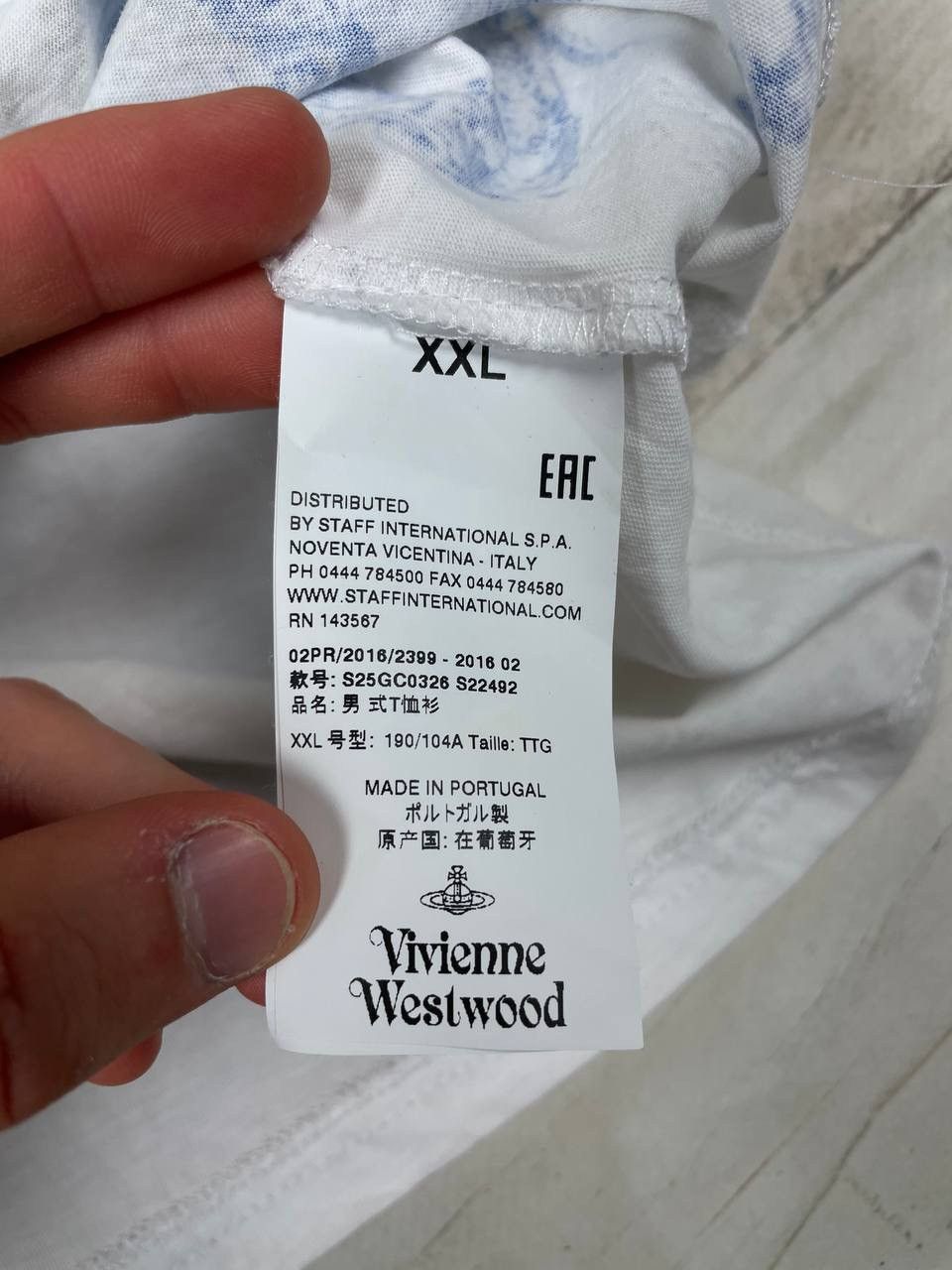 Vivienne Westwood Vivienne Westwood Big Logo Orb T-Shirt Size US XXL / EU 58 / 5 - 9 Thumbnail