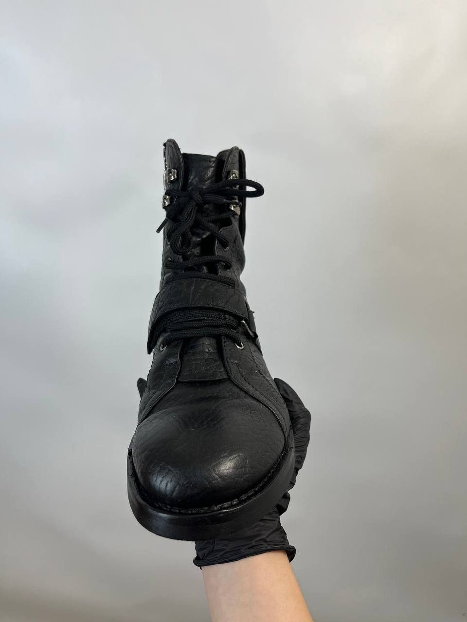 Other CESARE PACIOTTI Black Leather Ankle Boots Sz 7 Size US 7 / EU 40 - 3 Thumbnail