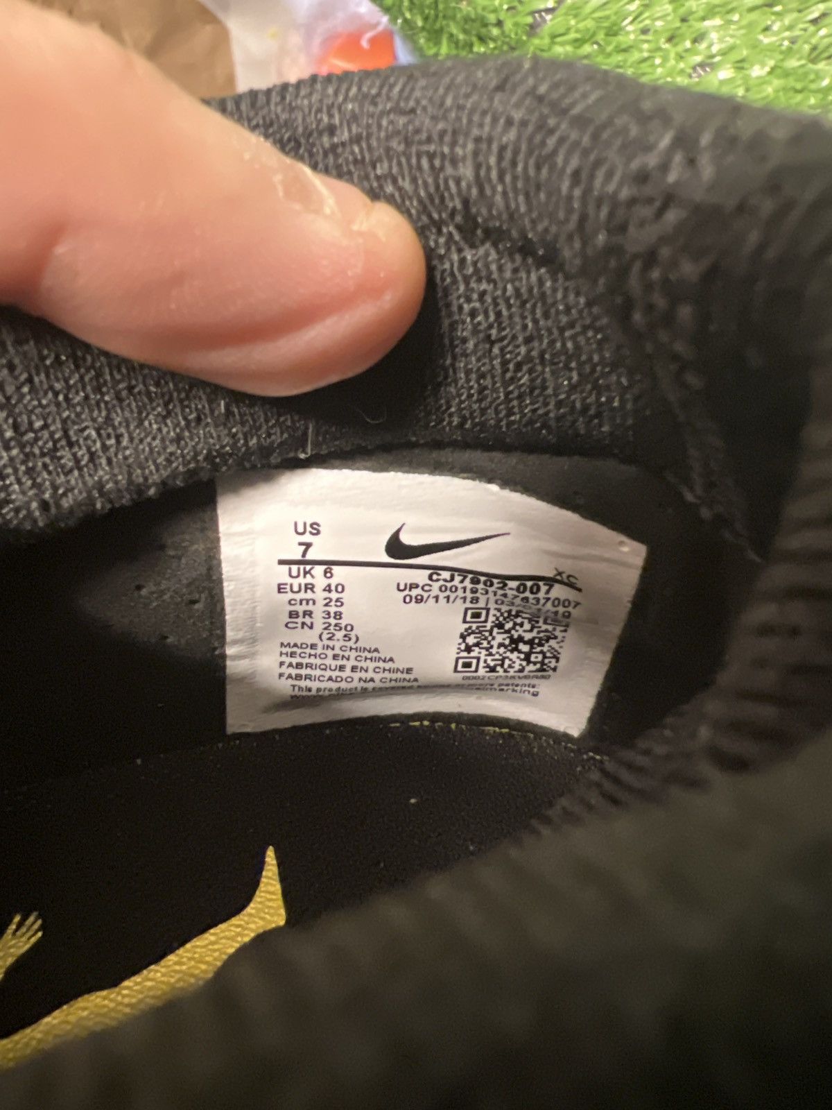 Nike Nike Mercurial Superfly 6 Elite CR7 Soccer Cleats Mens 7 Size US 7 / EU 40 - 12 Thumbnail