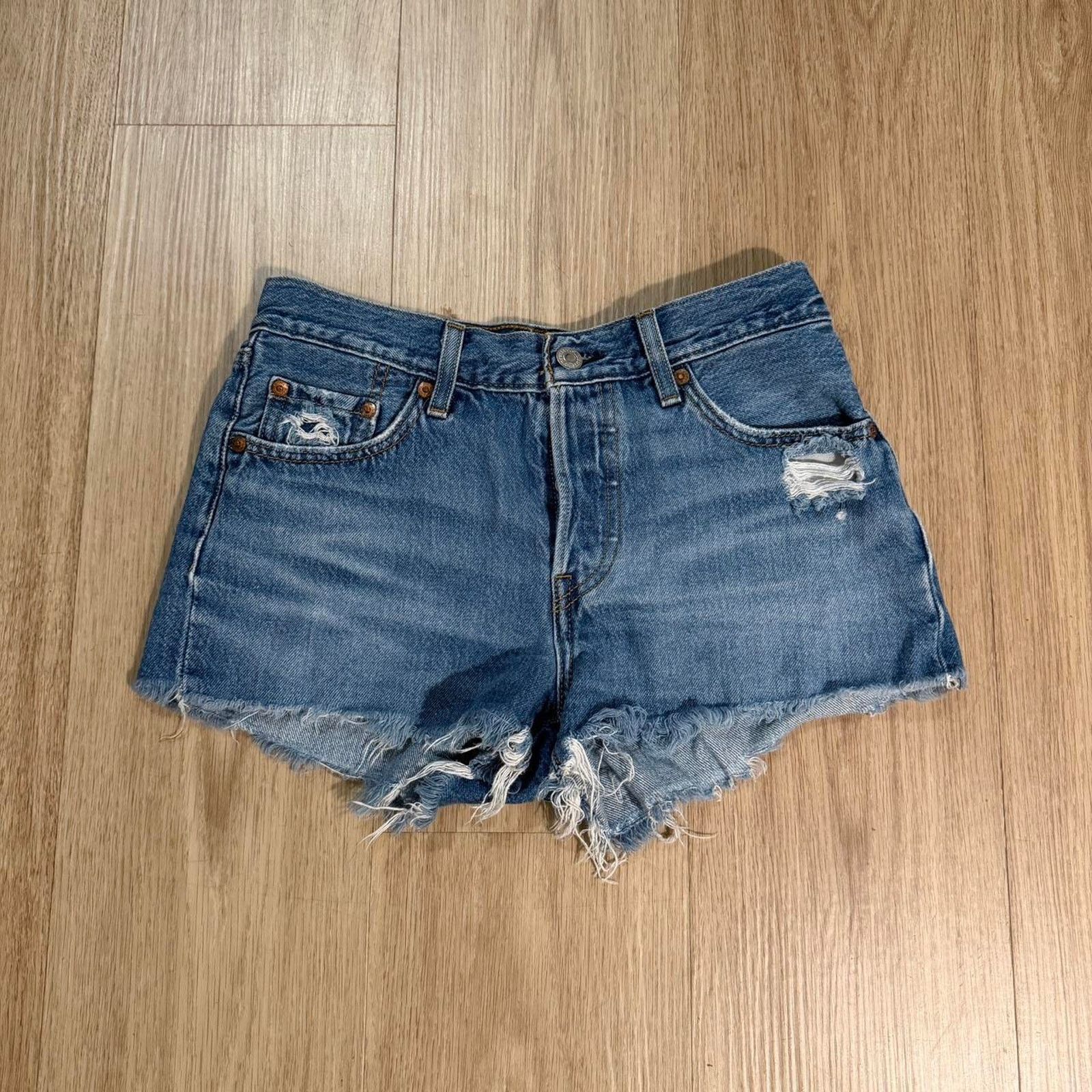 Levi's Levis 501 denim shorts Size 25" / US 0 / IT 36 - 1 Thumbnail