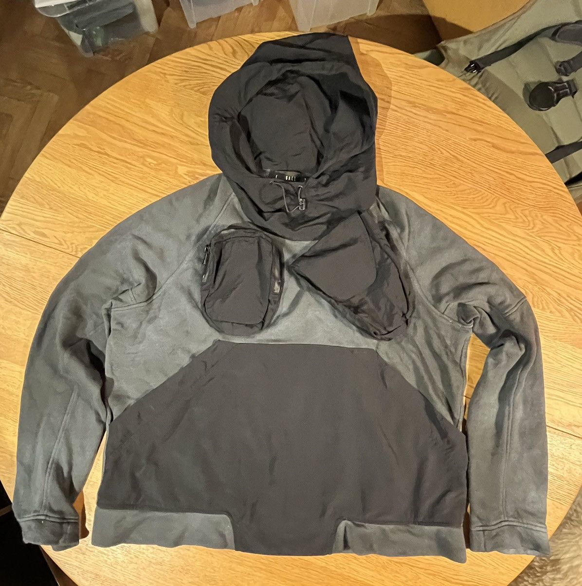 Gall Gall Laboratories schism avant-garde bio-organic raw hoodie Size US M / EU 48-50 / 2 - 1 Thumbnail