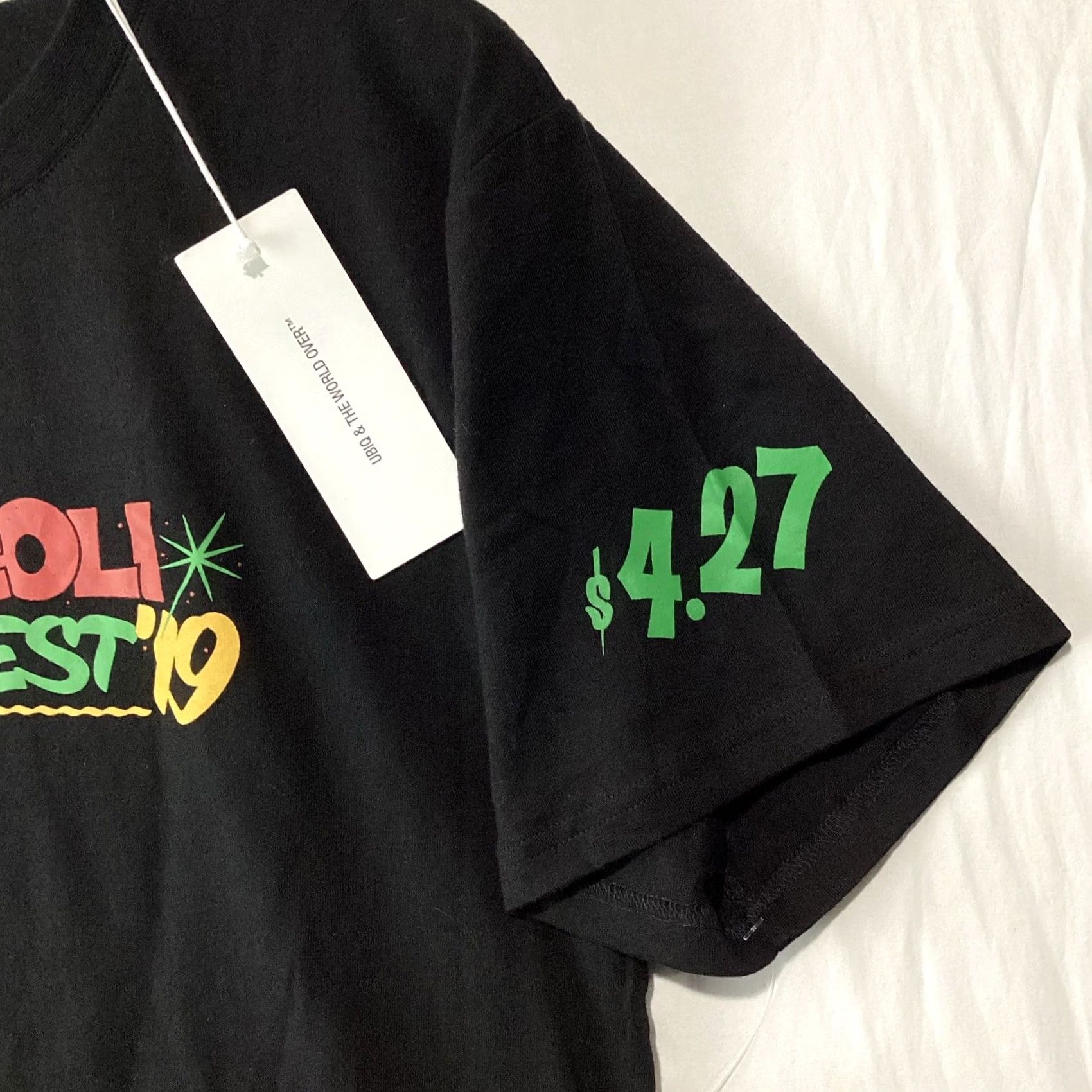 Vintage Broccoli City Fest 19 Shirt Men Large Ubiq Concert Tour Lil Wayne Gunna Rap Tee Size US L / EU 52-54 / 3 - 3 Thumbnail