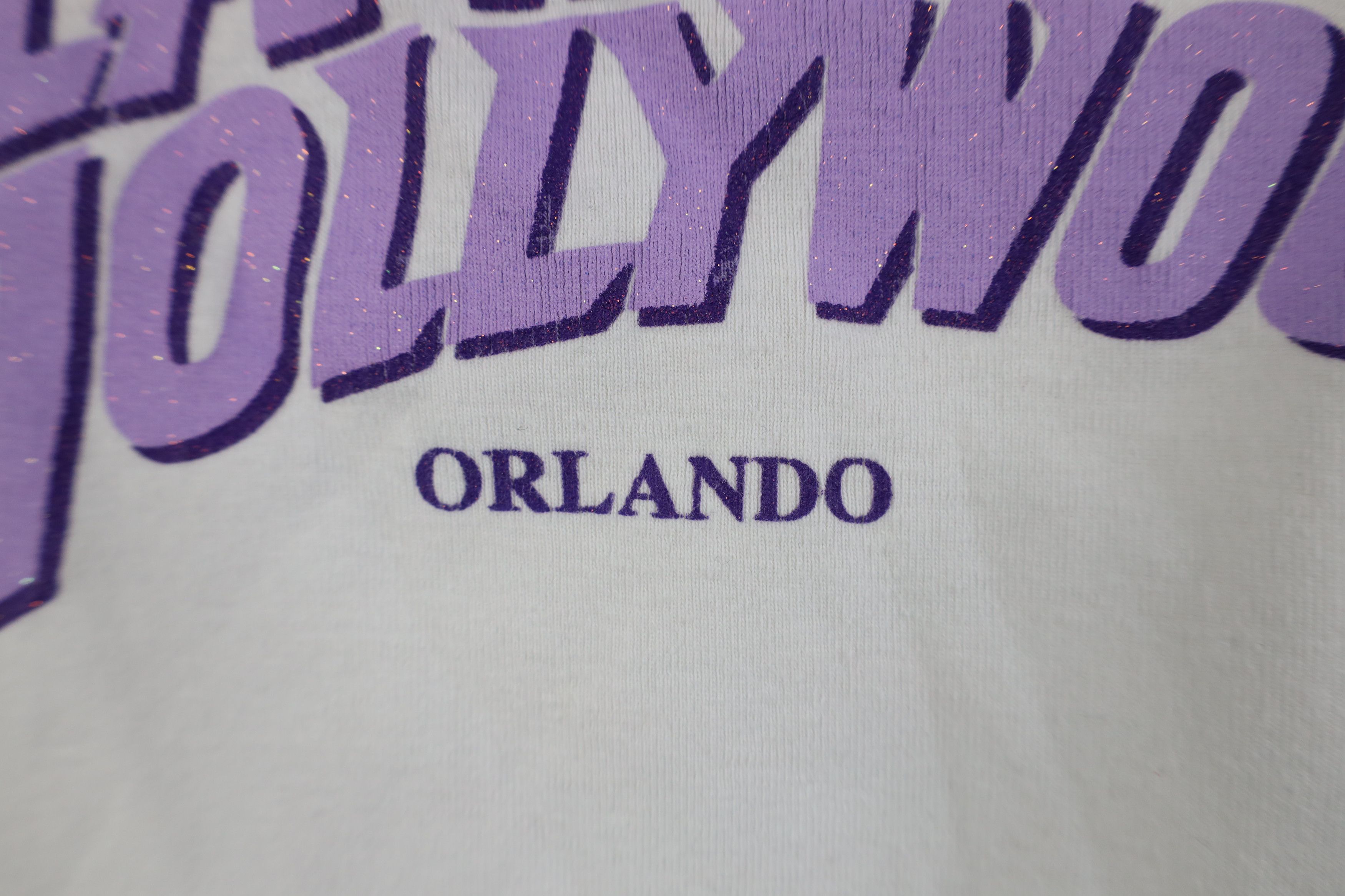 Vintage Vintage 90s Planet Hollywood Cropped Ribbed Knit T-Shirt USA Size US L / EU 52-54 / 3 - 5 Thumbnail