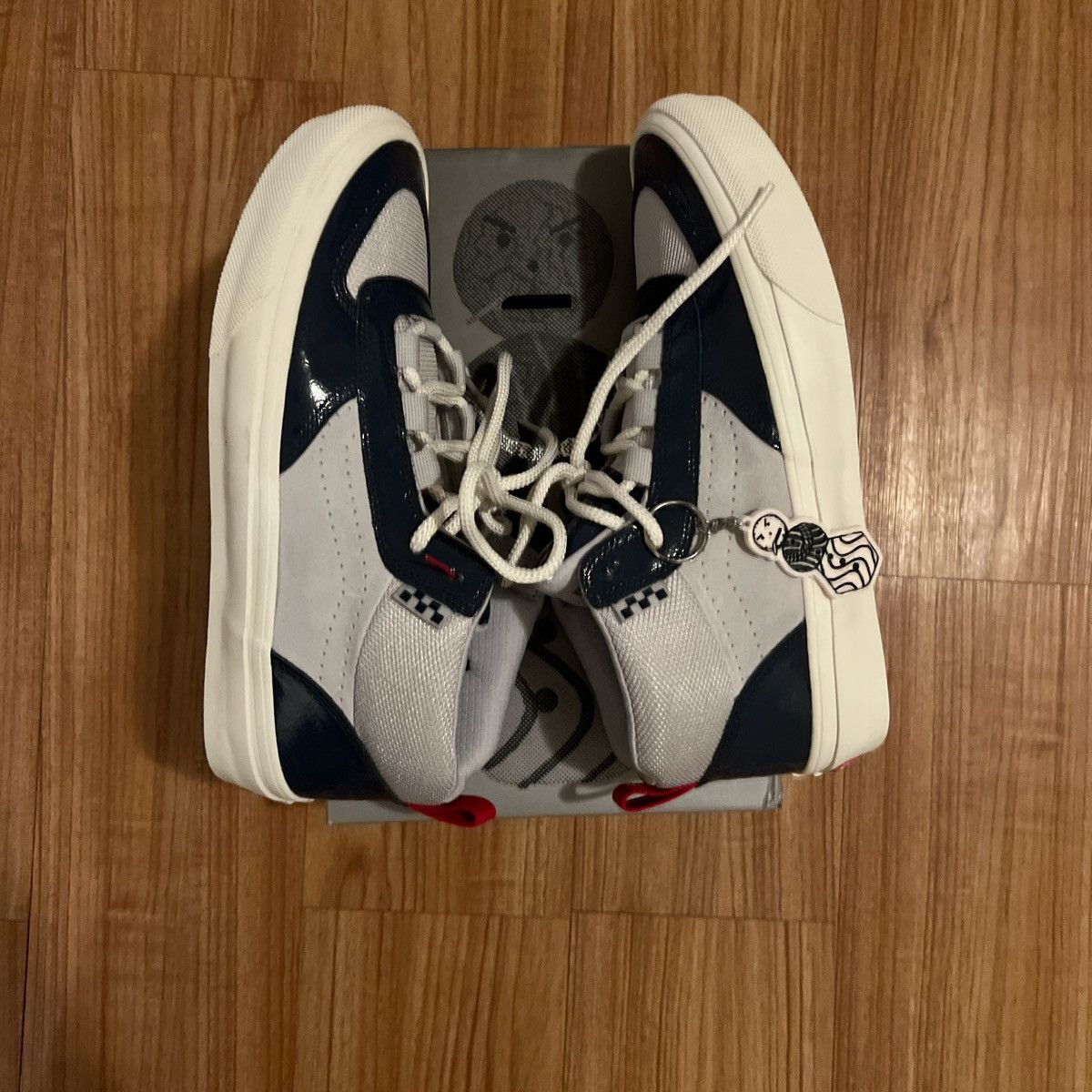 Vans X Quartersnacks Blue Skate MC 96 VCU