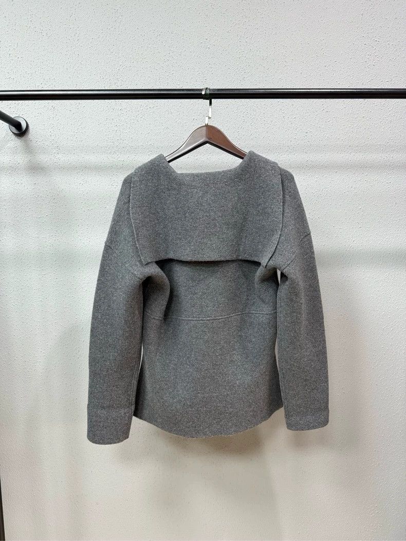 Jil Sander Jil Sander Cashmere Trench Coat with Sailor Collar Size XXS / US 00 / IT 34 - 2 Thumbnail