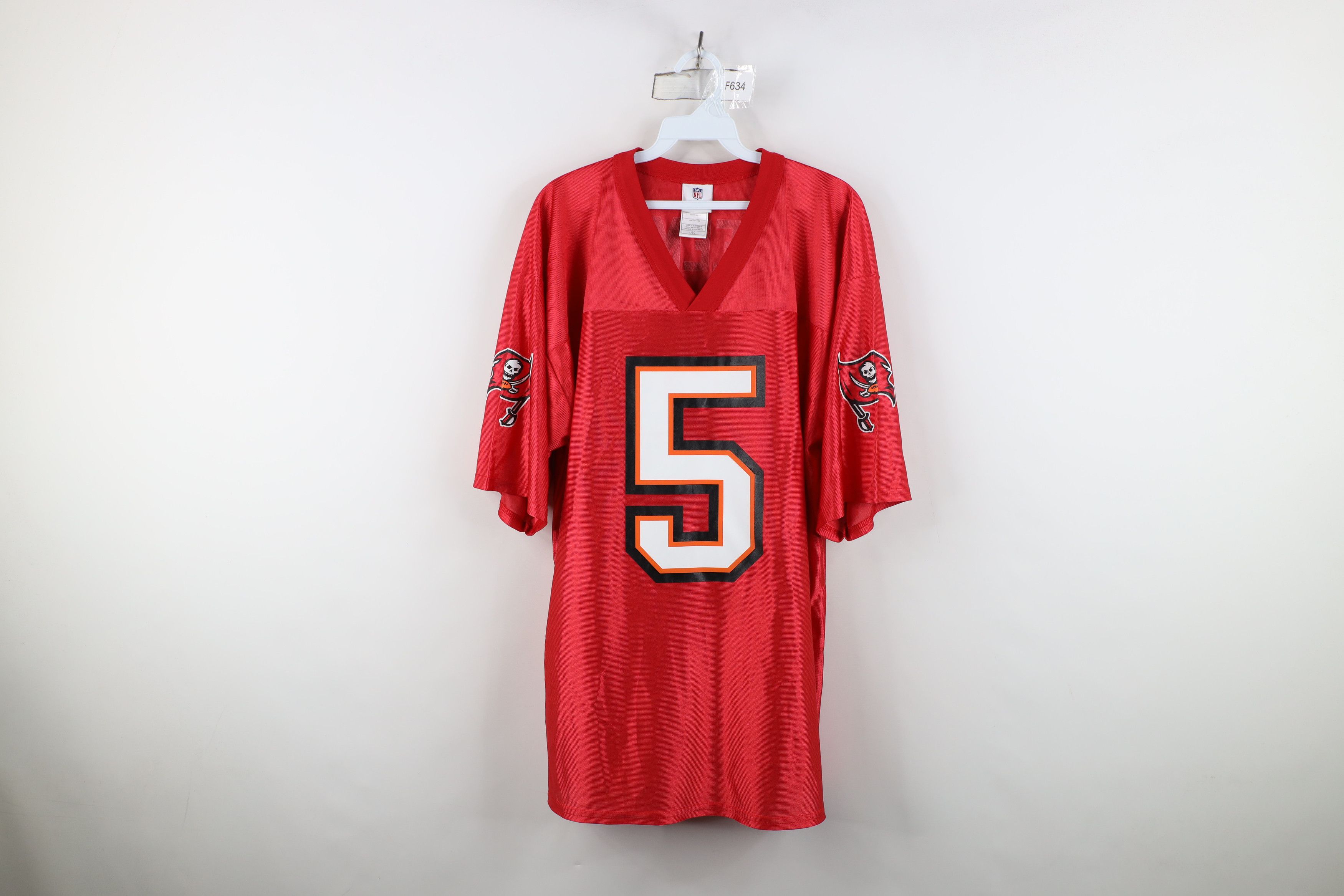 Vintage Vintage Freeman Tampa Bay Buccaneers Football Jersey Red #5 Size US L / EU 52-54 / 3 - 1 Thumbnail