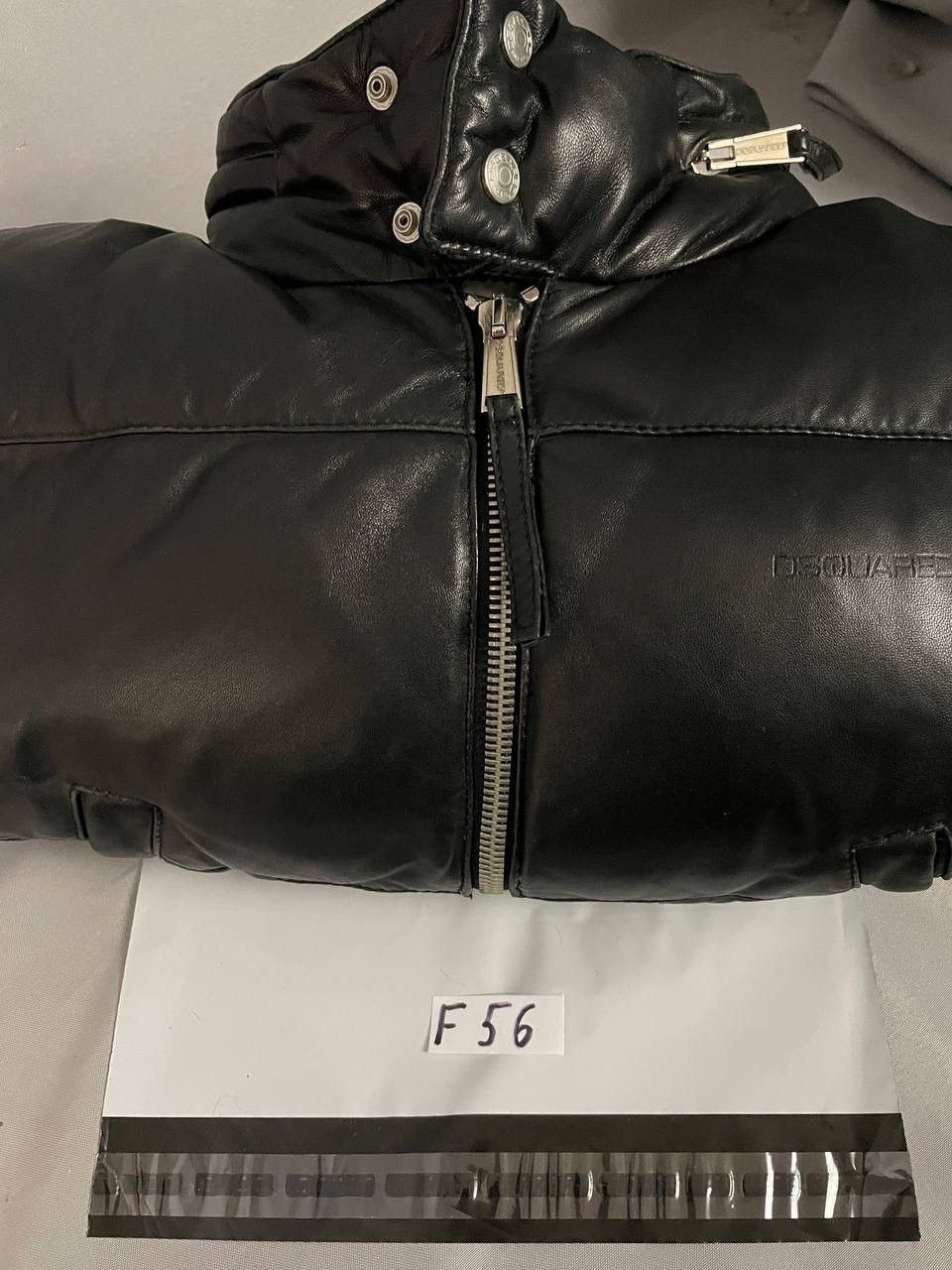 Dsquared2 Dsquared2 Leather Jacket Black Moto Size US S / EU 44-46 / 1 - 23 Thumbnail