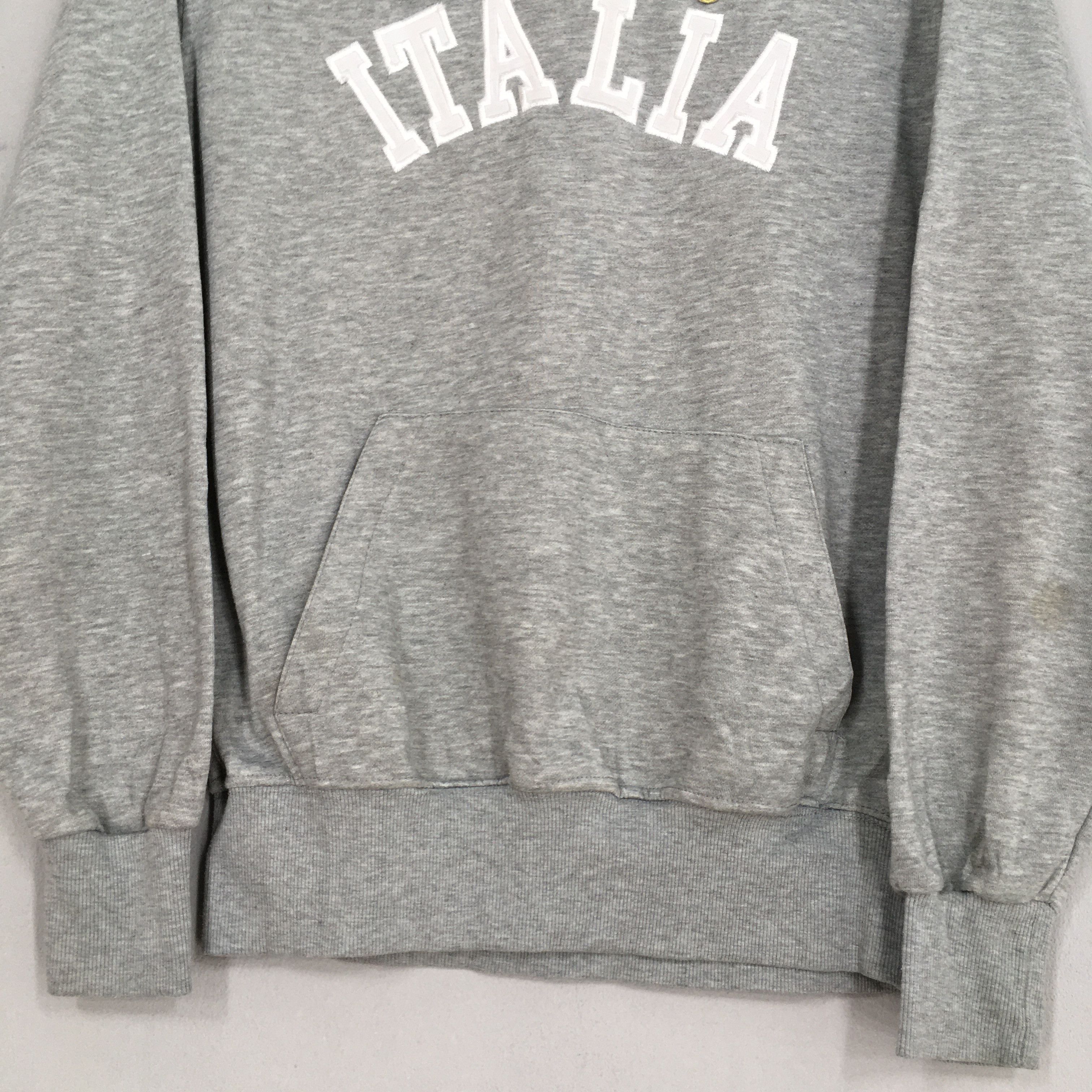 Italic Vintage 90's Italia Gray Sweatshirts Medium Size US M / EU 48-50 / 2 - 4 Thumbnail