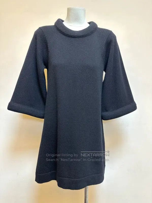 Chanel Chanel Black Wool-Blend Short Dress for Women . Size XS / US 0-2 / IT 36-38 - 1 Thumbnail