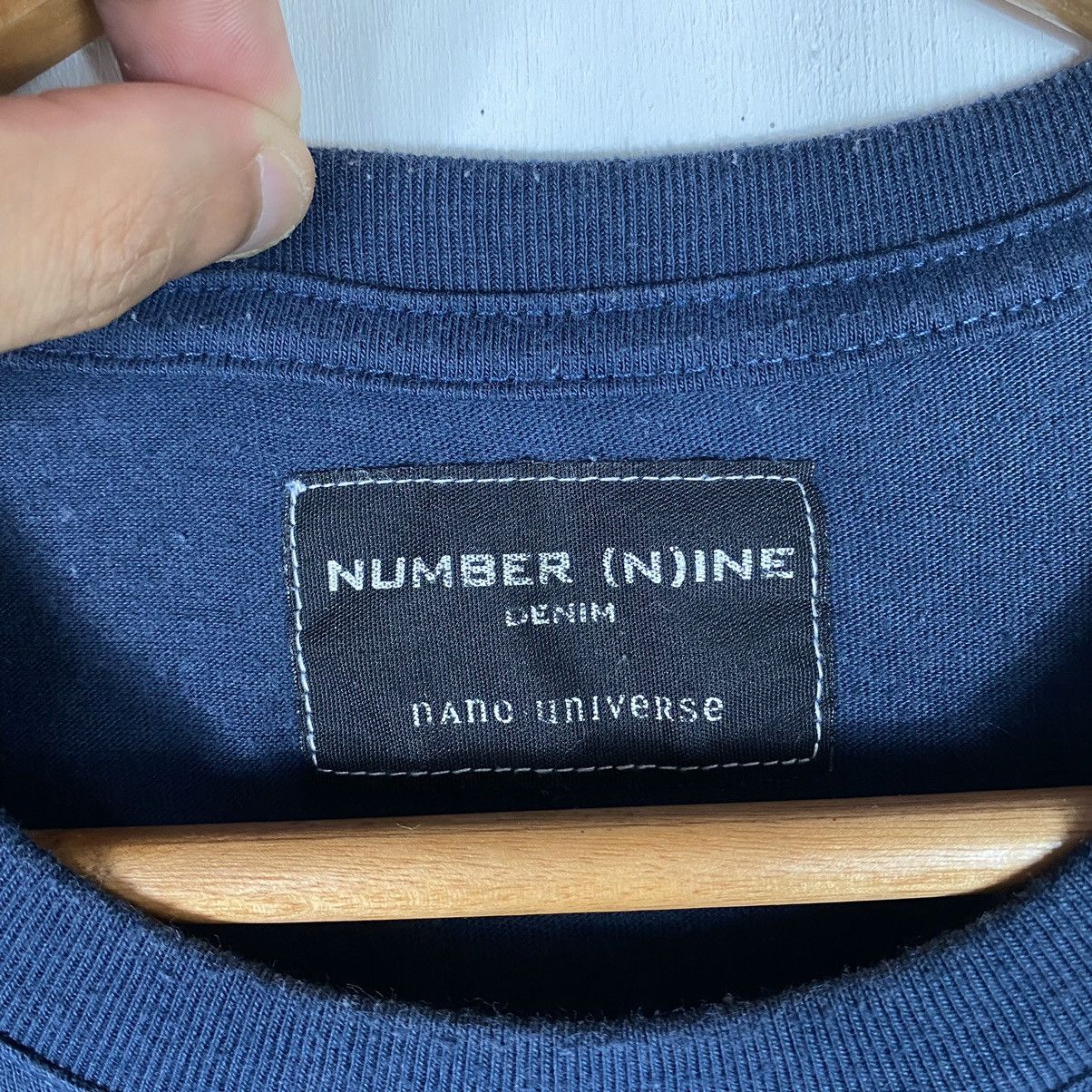 Japanese Brand × NANO universe × Number (N)ine NUMBER NINE DENIM NANO UNIVERSE MELODY POCKET TEE Size US XL / EU 56 / 4 - 11 Thumbnail
