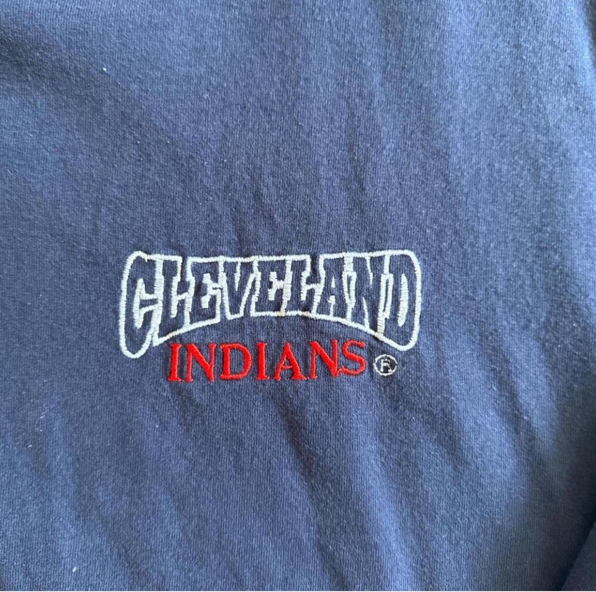 Vintage Russell Athletic Cleveland Indians longsleeve Size US L / EU 52-54 / 3 - 2 Thumbnail